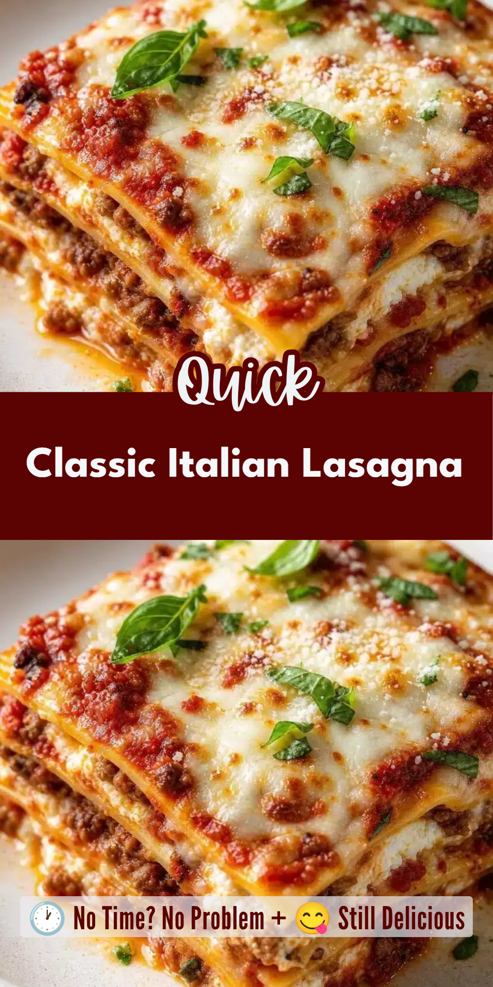Classic Italian Lasagna