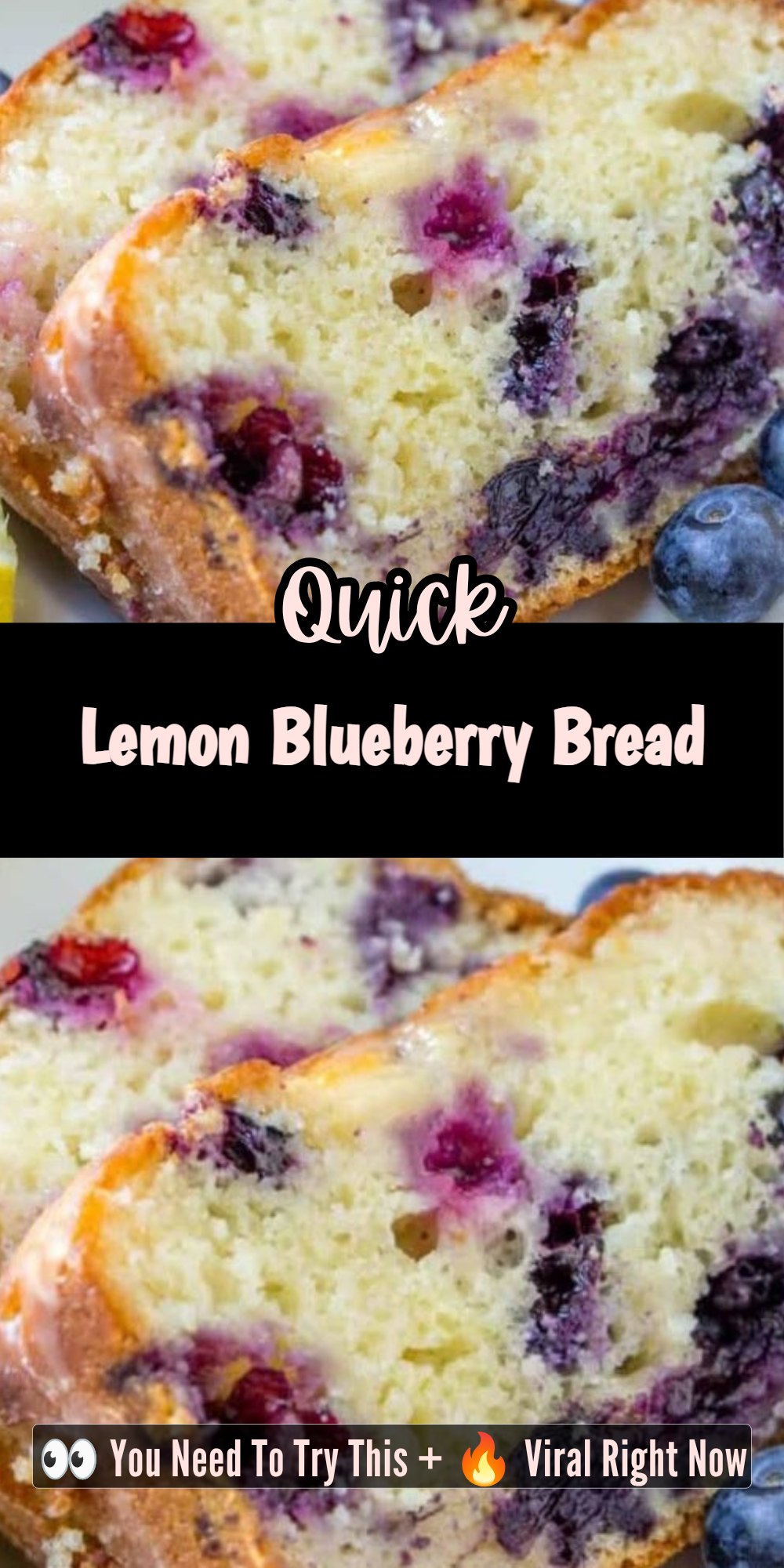 Lemon Blueberry Bread
