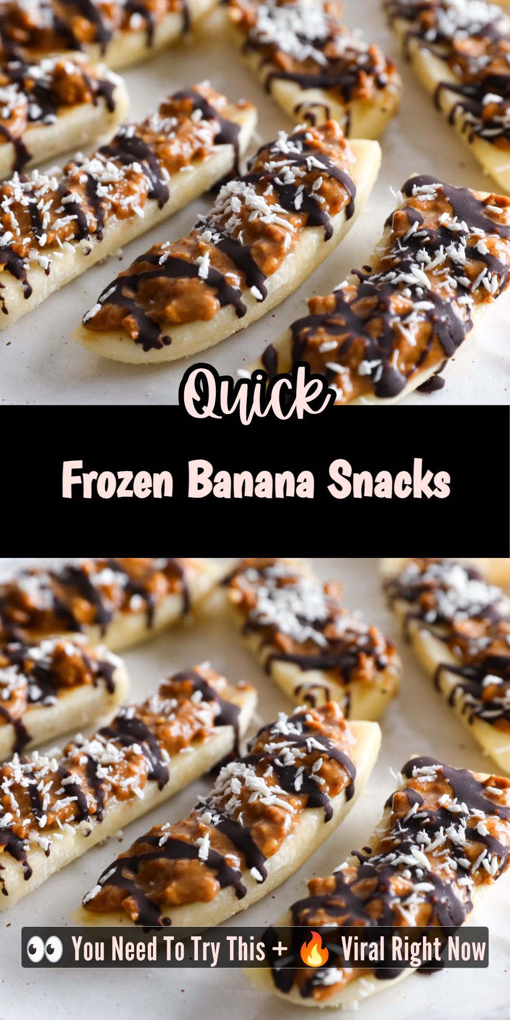 Frozen Banana Snacks