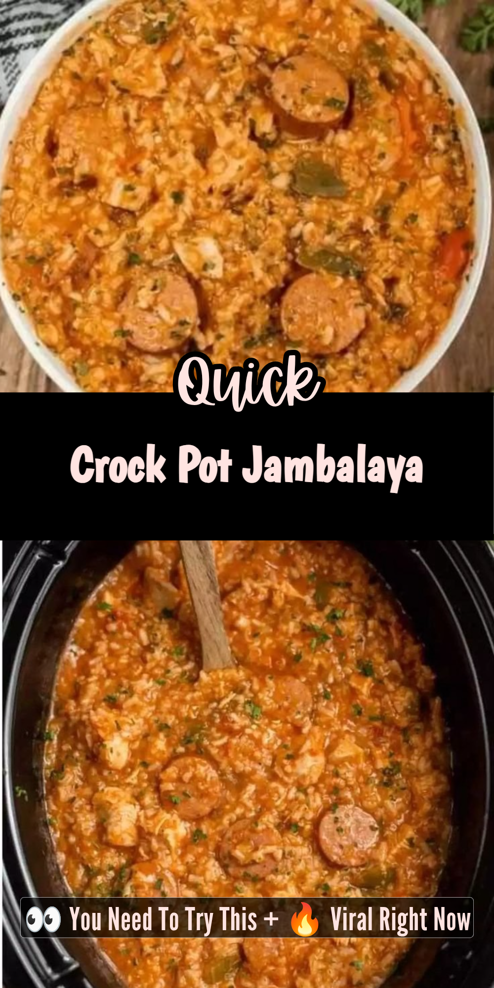Crock Pot Jambalaya