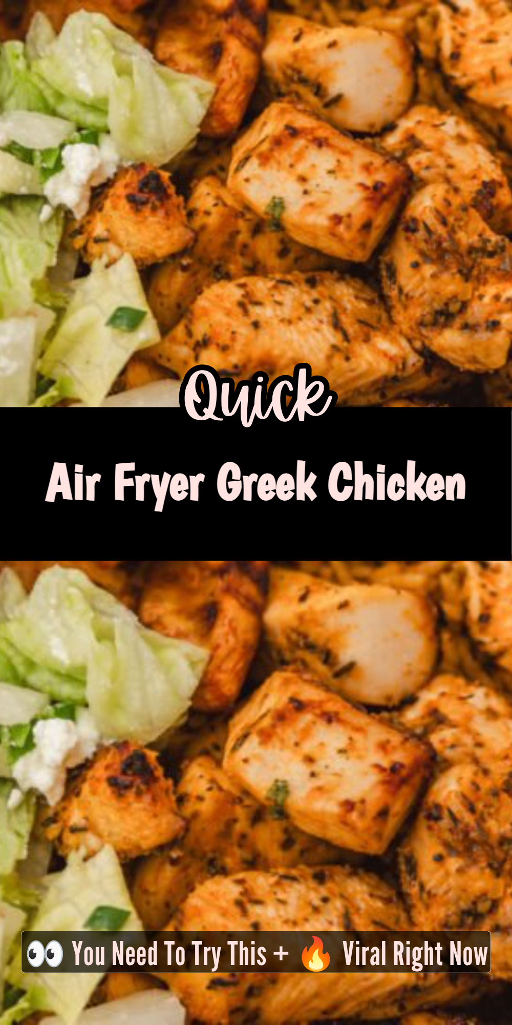Air Fryer Greek Chicken