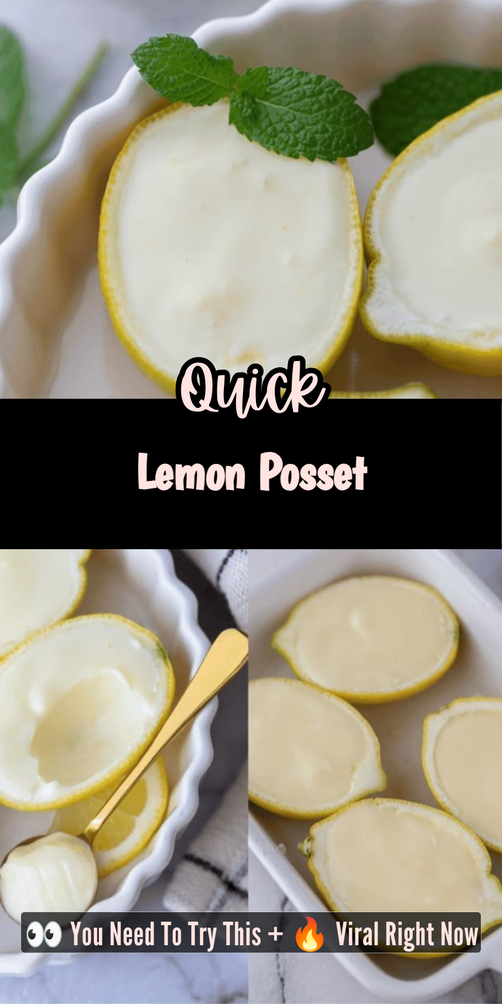 Lemon Posset