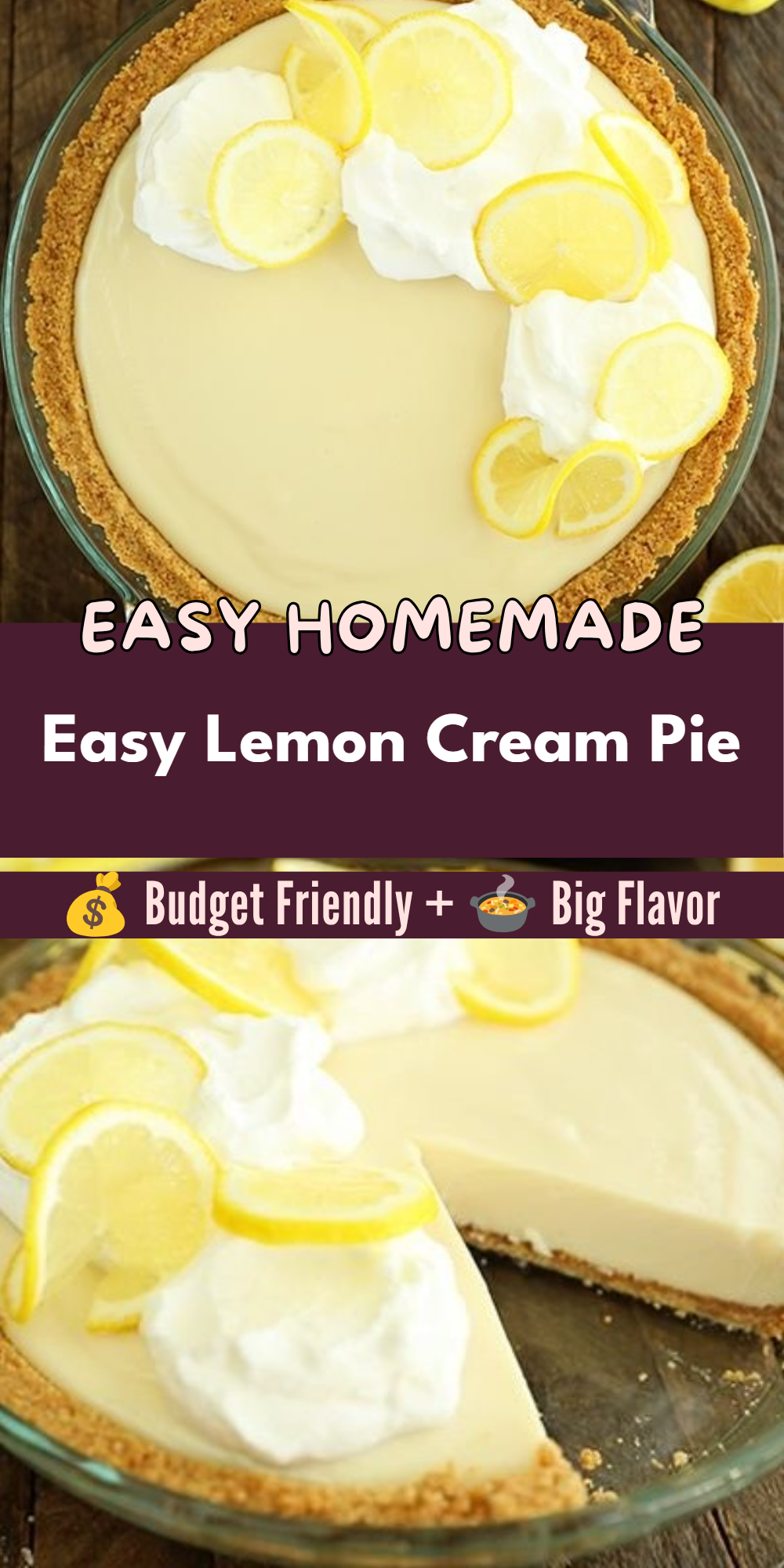 Easy Lemon Cream Pie