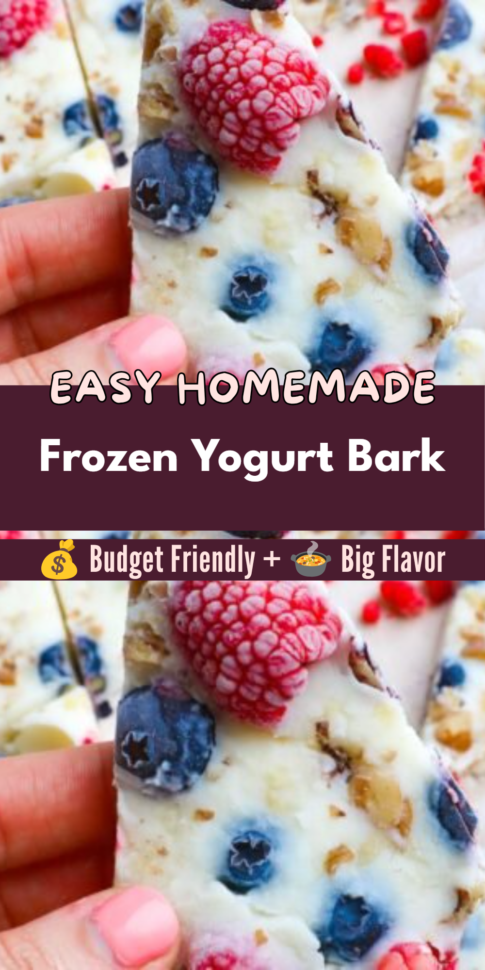 Frozen Yogurt Bark