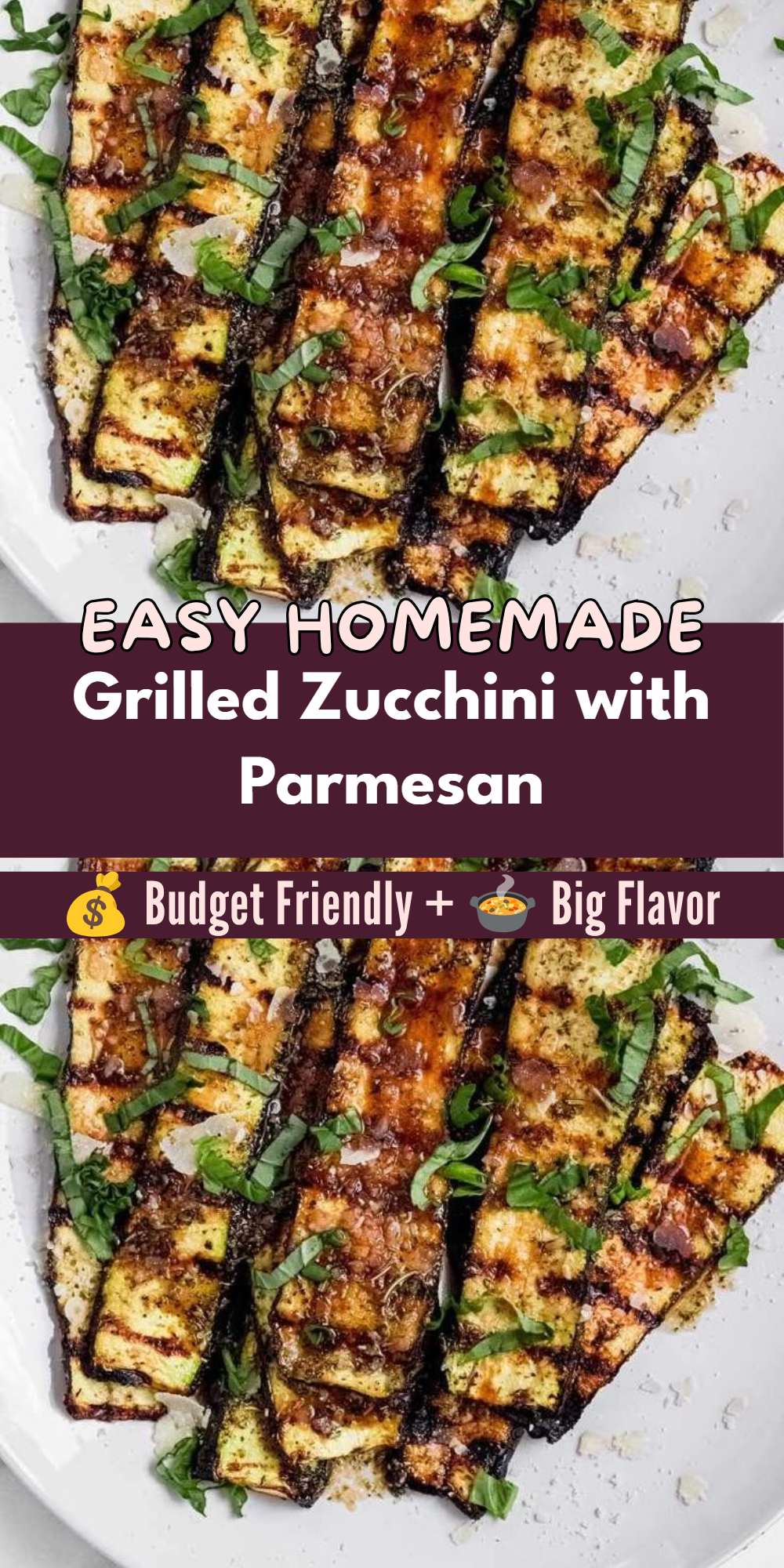 Grilled Zucchini with Parmesan