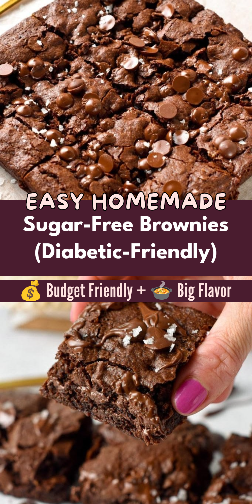Sugar-Free Brownies (Diabetic-Friendly)
