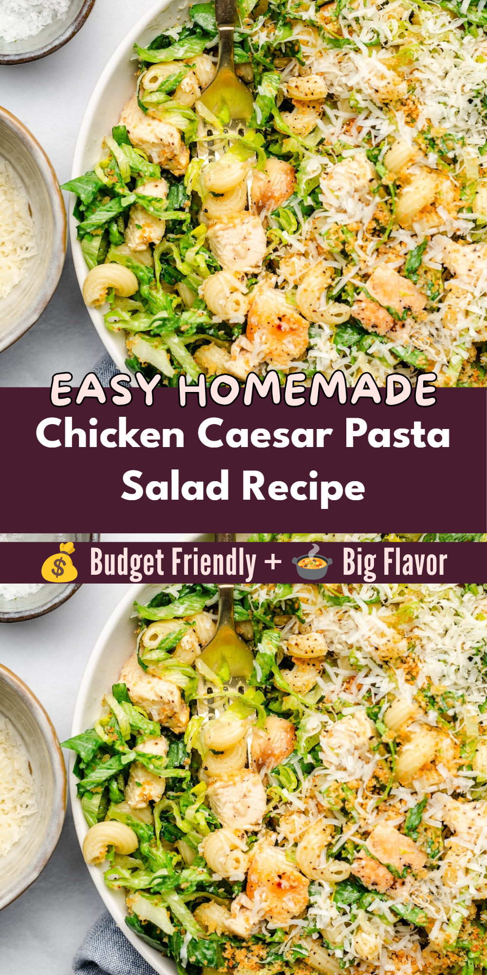 Chicken Caesar Pasta Salad Recipe