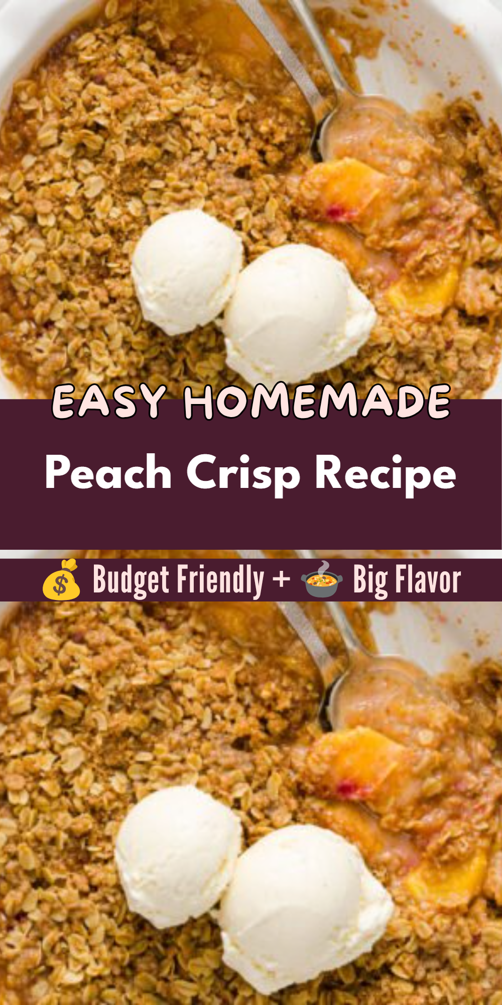 Peach Crisp Recipe