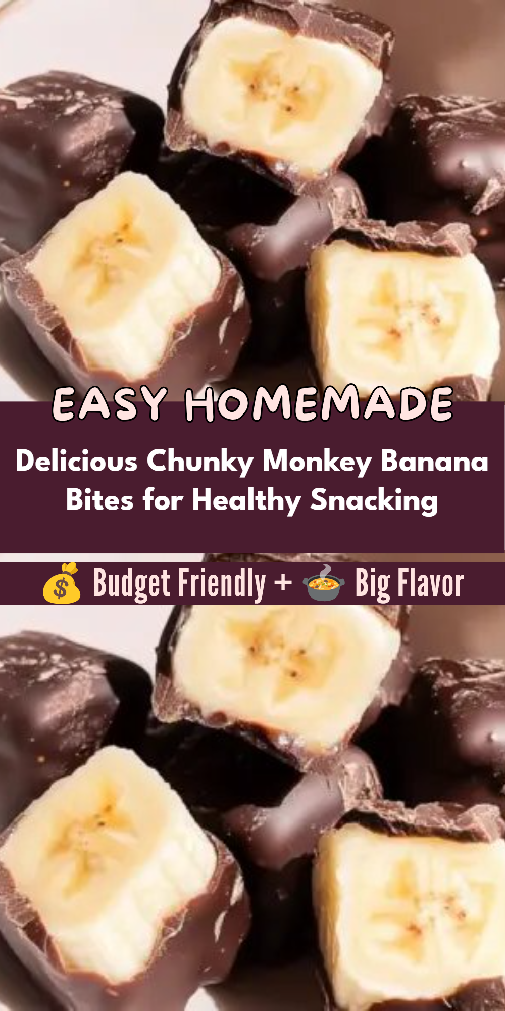 Delicious Chunky Monkey Banana Bites for Healthy Snacking