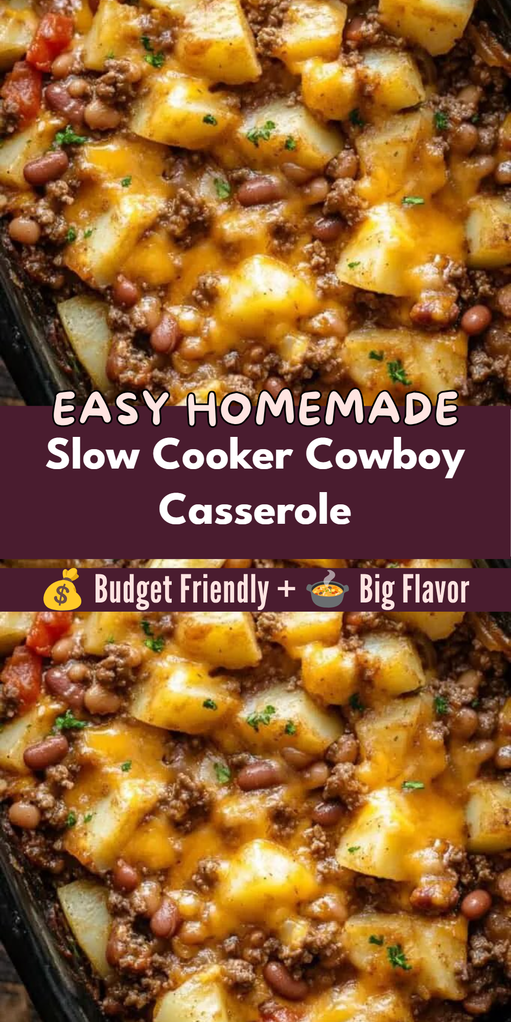 Slow Cooker Cowboy Casserole