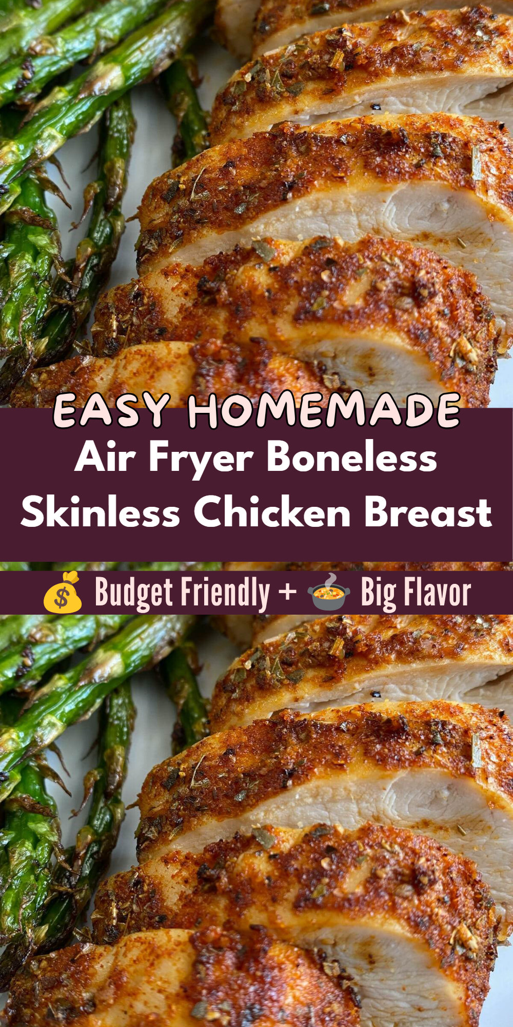 Air Fryer Boneless Skinless Chicken Breast