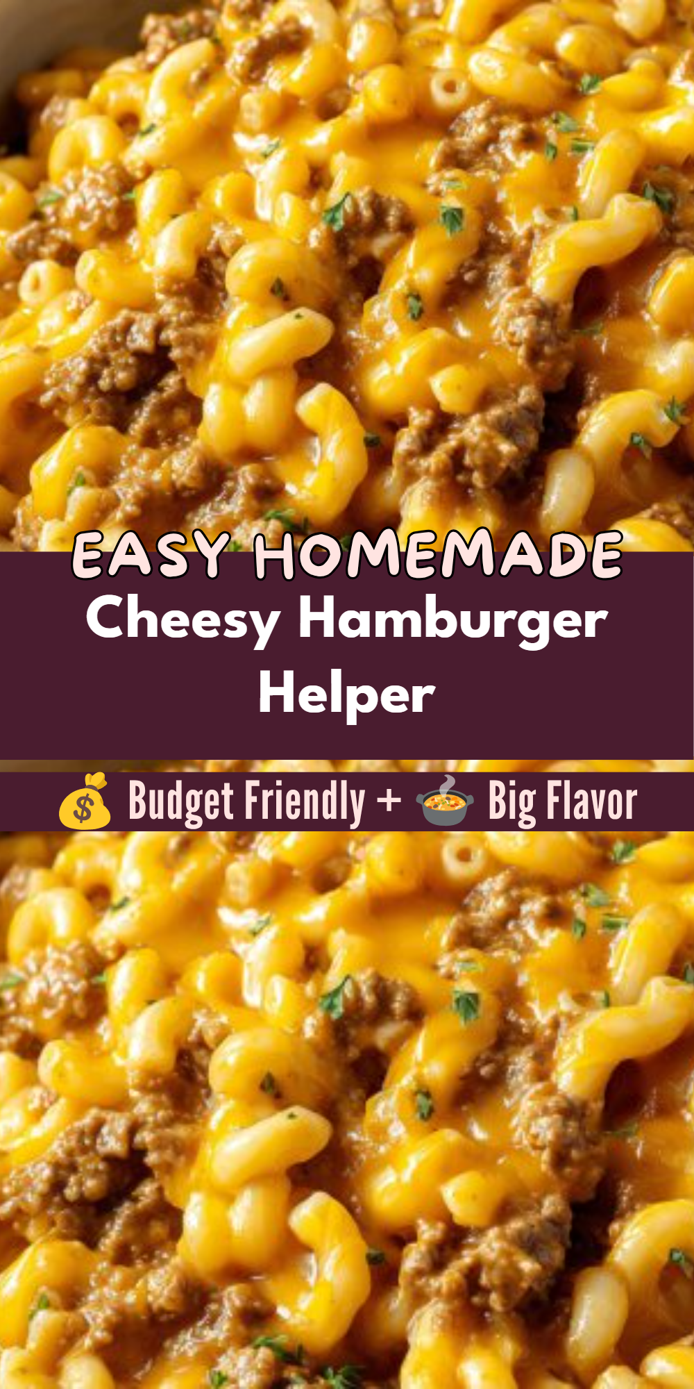 Cheesy Hamburger Helper