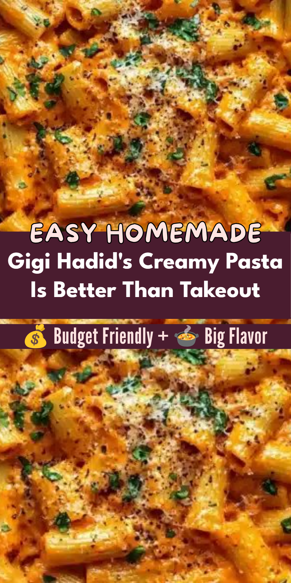 Gigi Hadid's Creamy Pasta Is Better Than Takeout