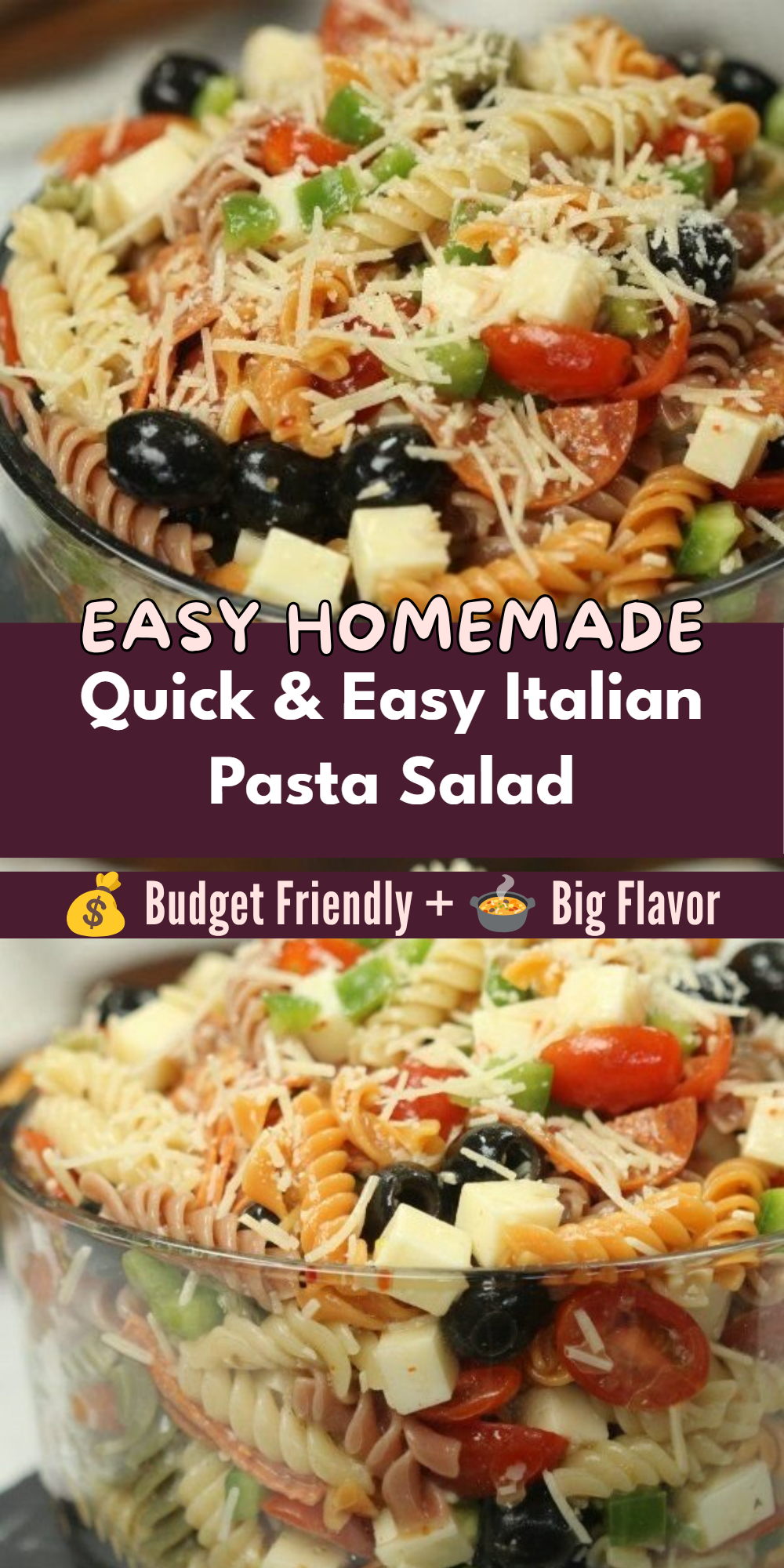 Quick & Easy Italian Pasta Salad