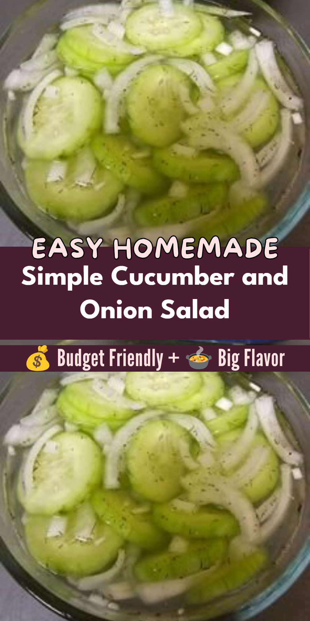 Simple Cucumber and Onion Salad