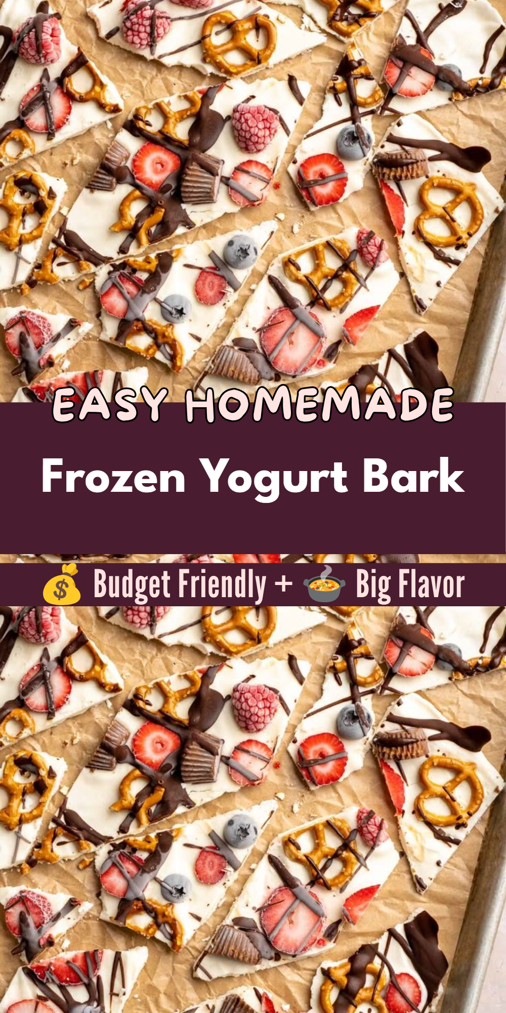Frozen Yogurt Bark