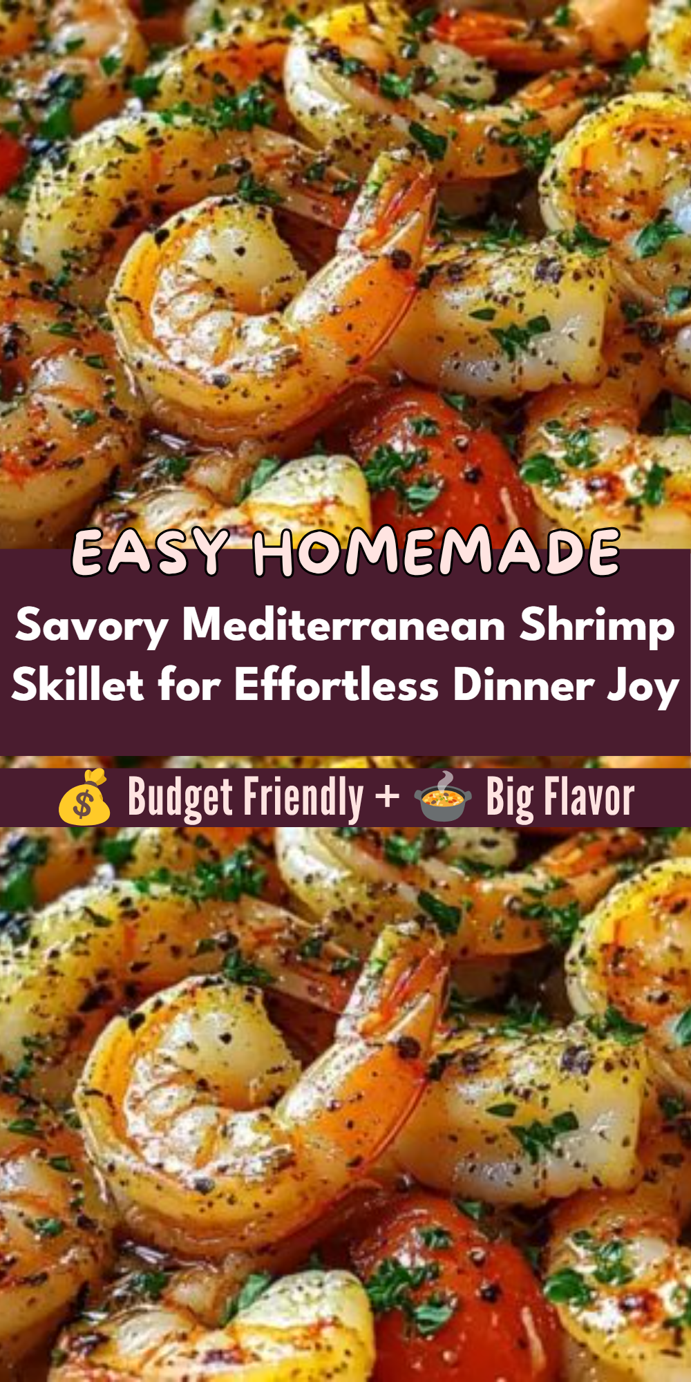 Savory Mediterranean Shrimp Skillet for Effortless Dinner Joy