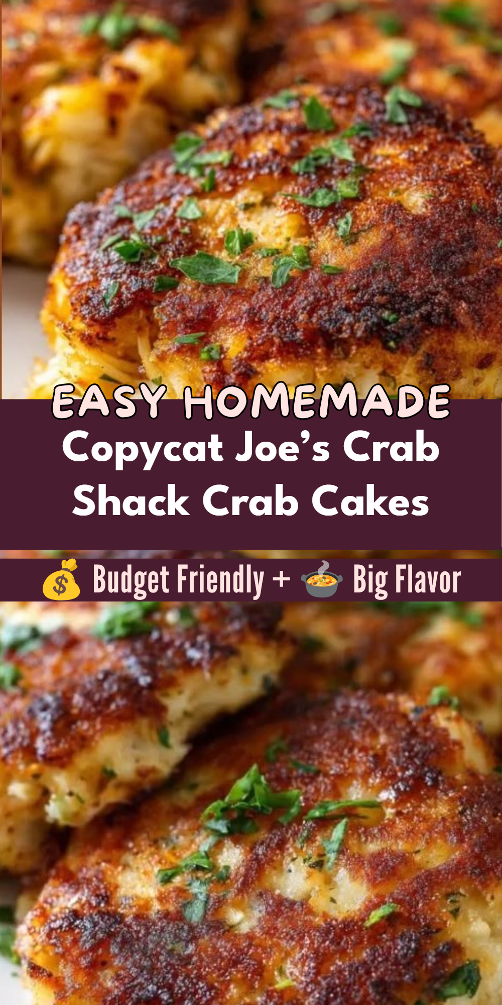 Copycat Joe’s Crab Shack Crab Cakes