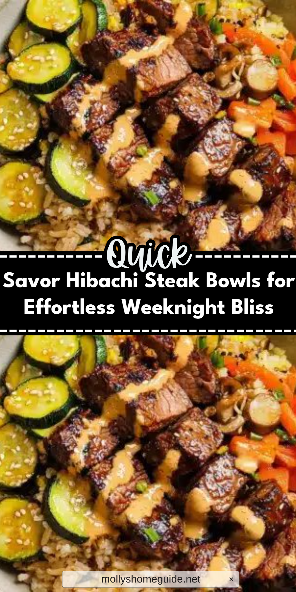 Savor Hibachi Steak Bowls for Effortless Weeknight Bliss