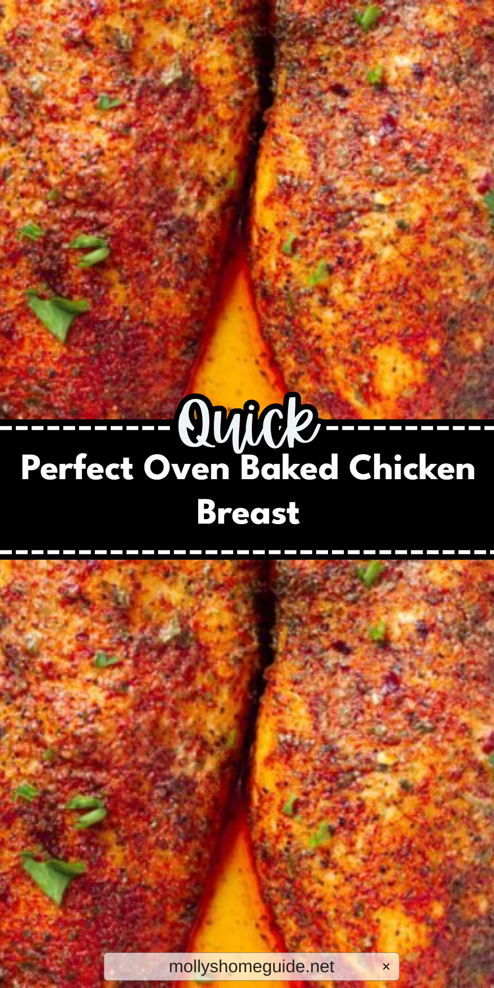 Perfect Oven Baked Chicken Breast