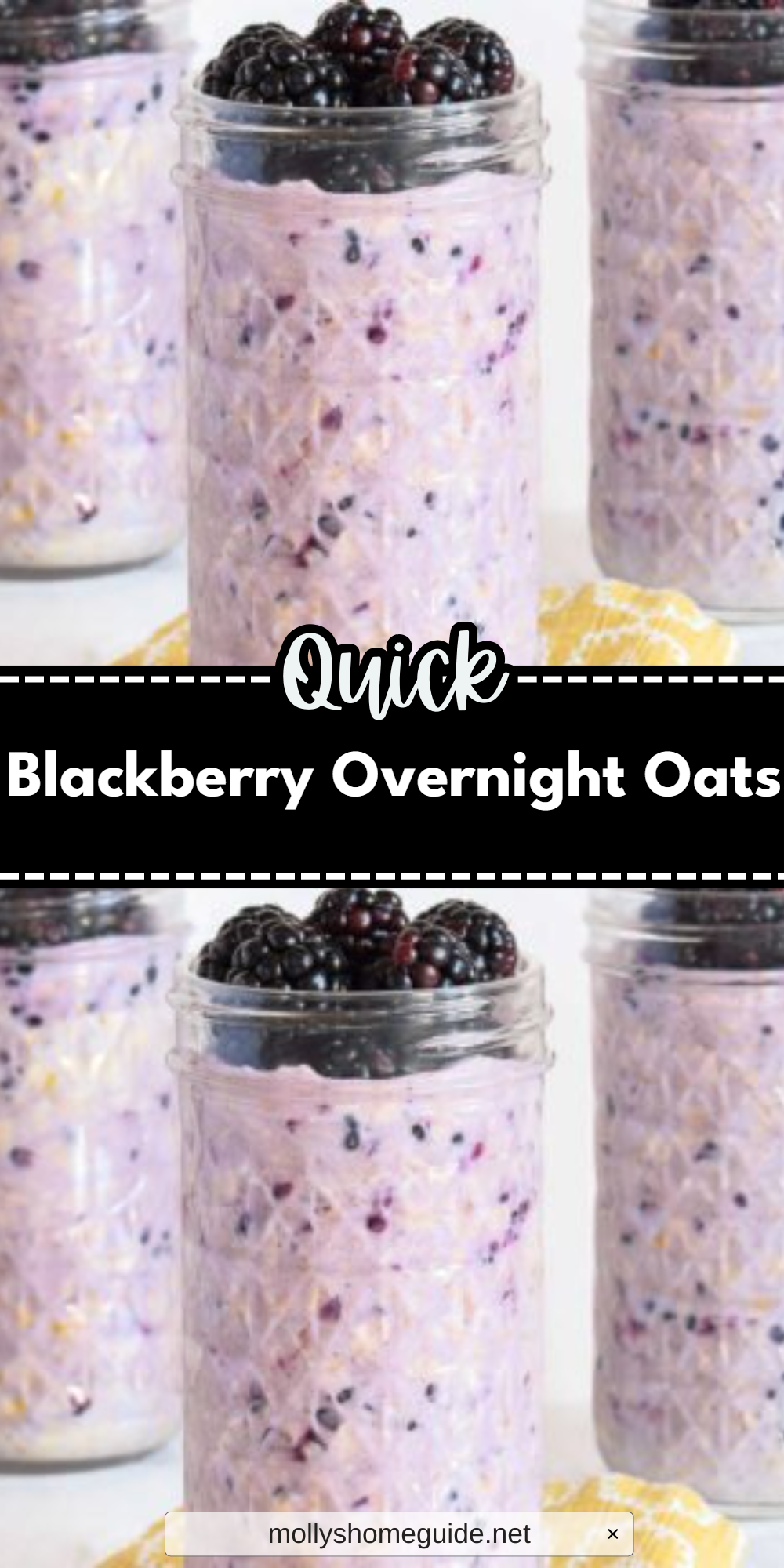 Blackberry Overnight Oats