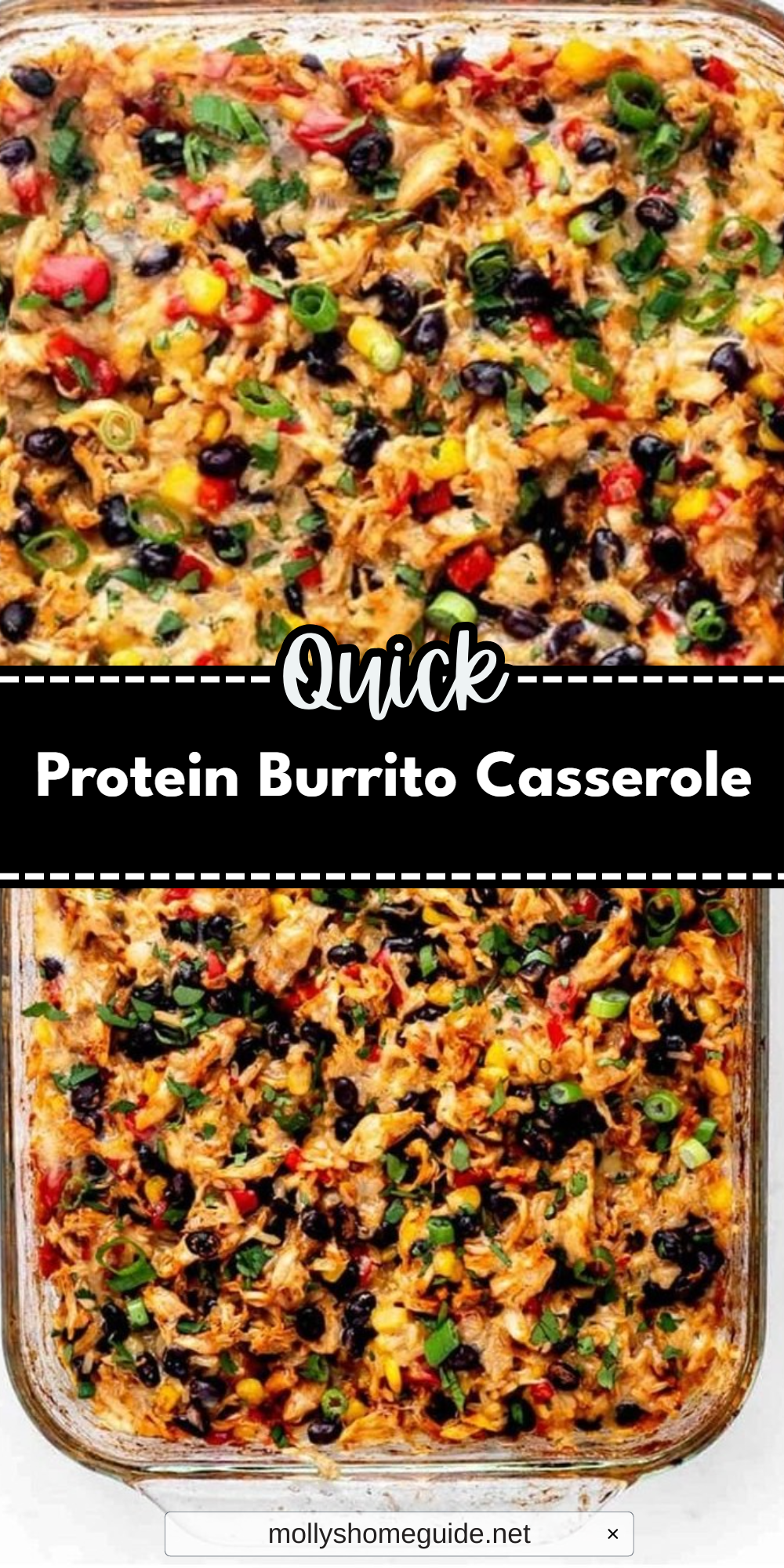 Protein Burrito Casserole