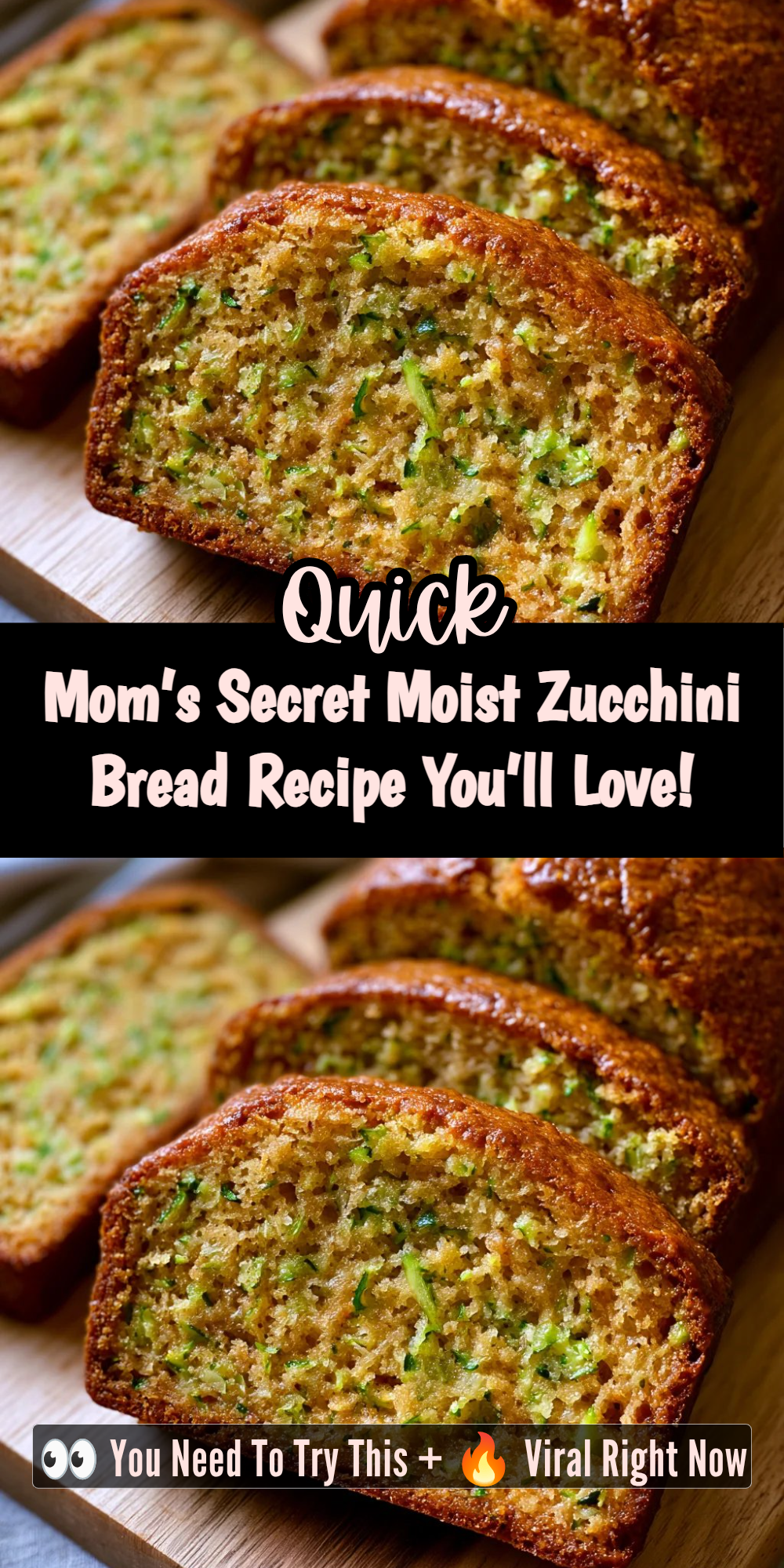 Mom’s Secret Moist Zucchini Bread Recipe You’ll Love!