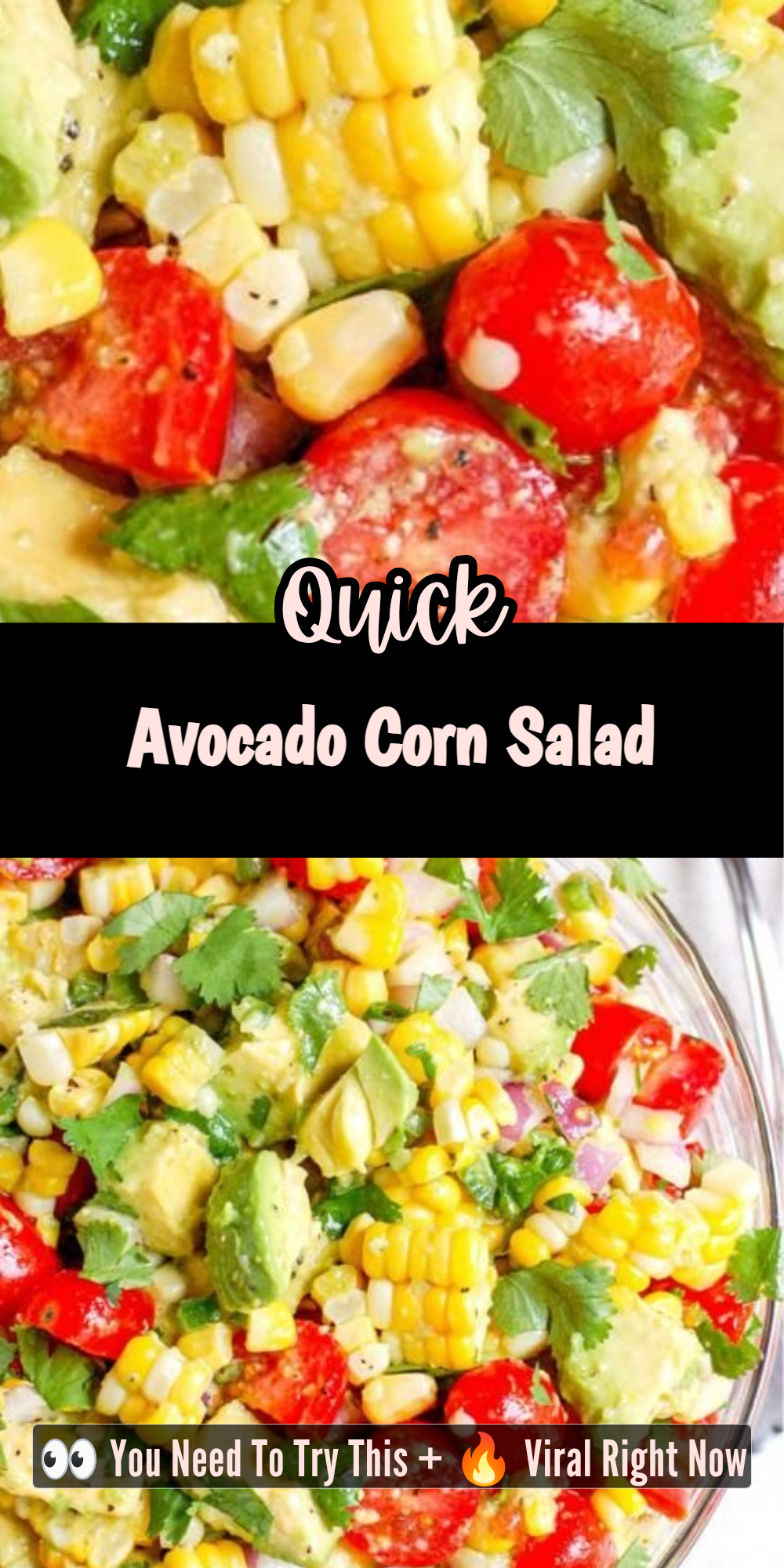 Avocado Corn Salad