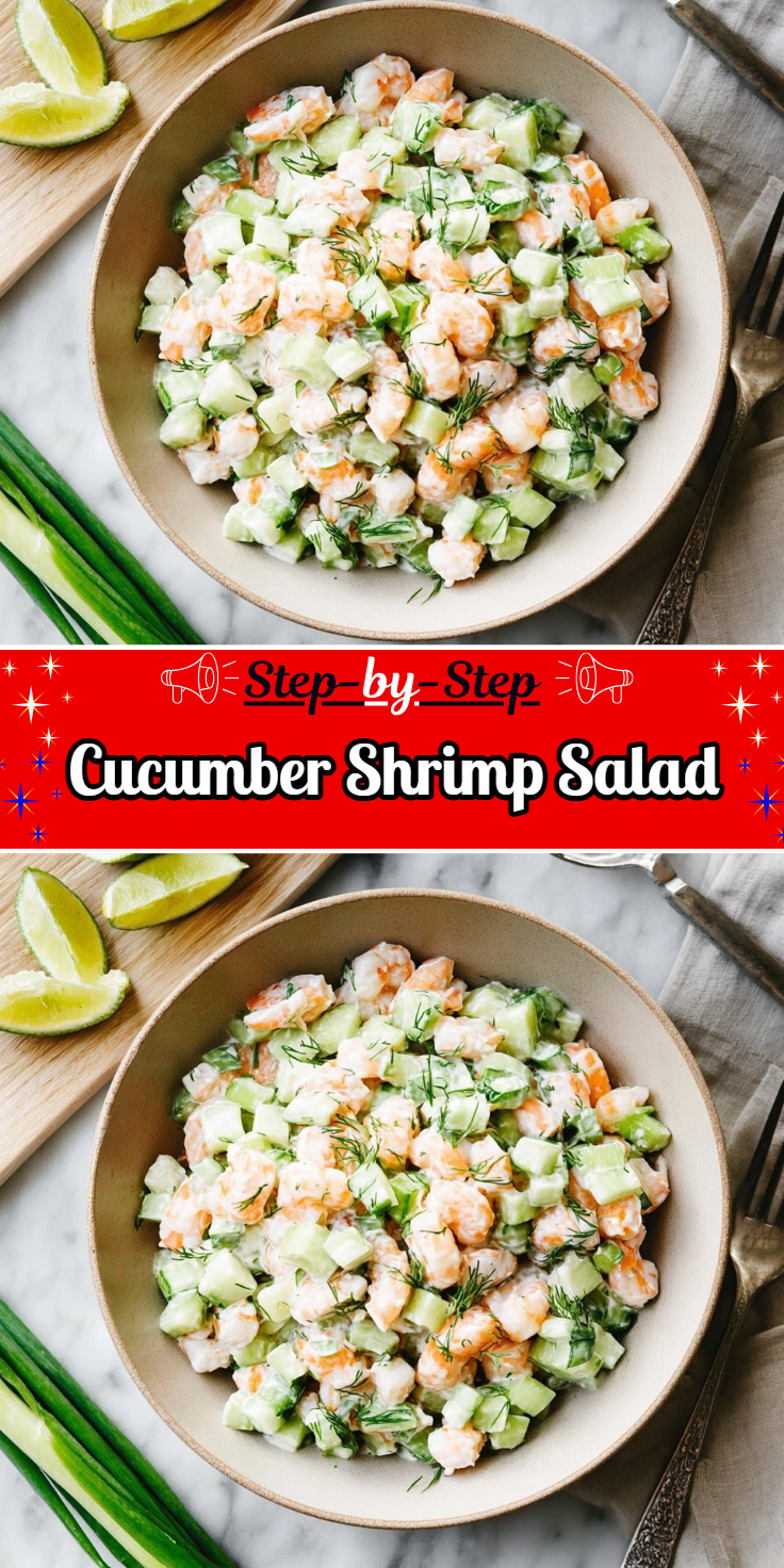 Cucumber Shrimp Salad