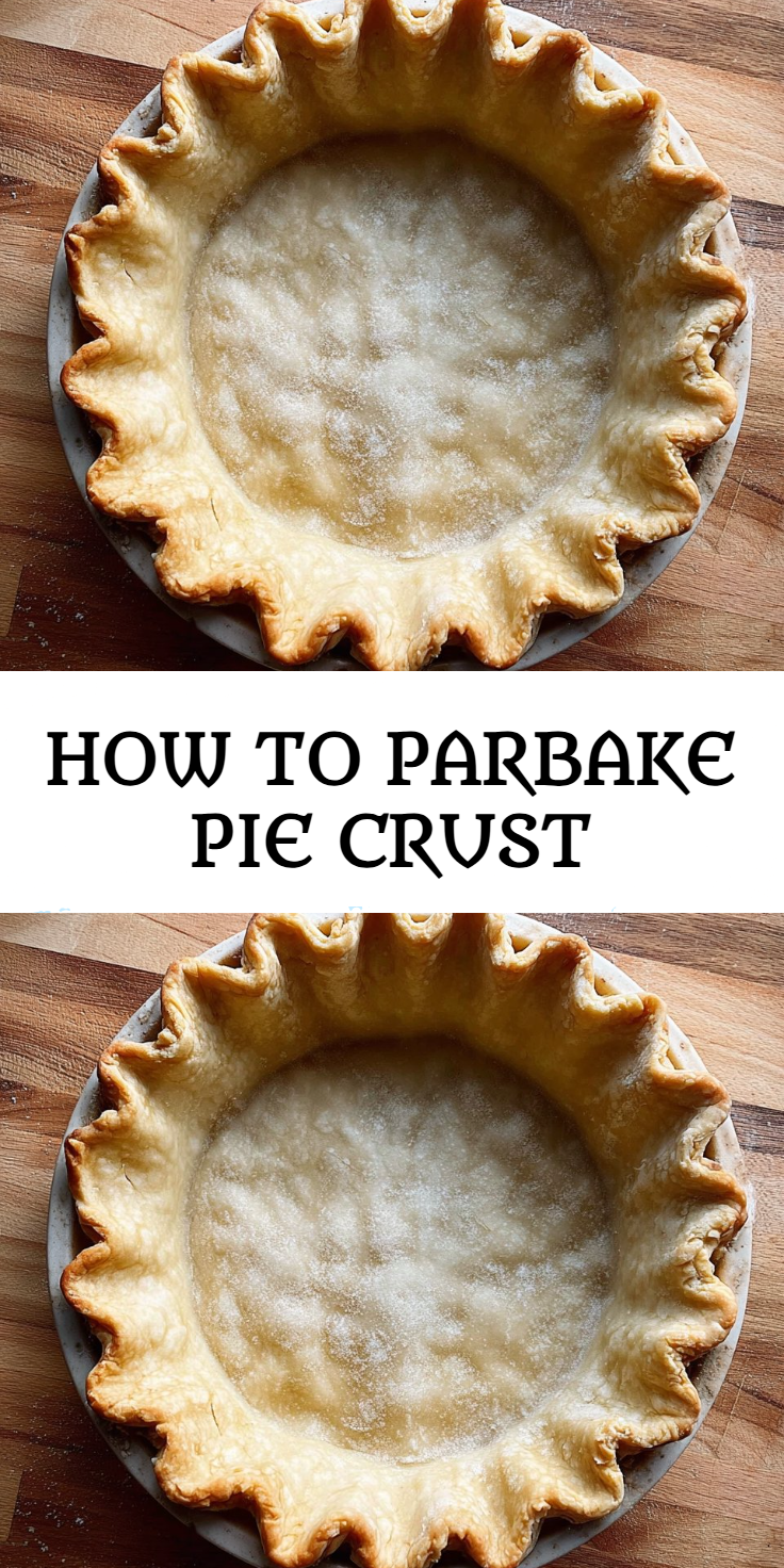 How to Parbake Pie Crust