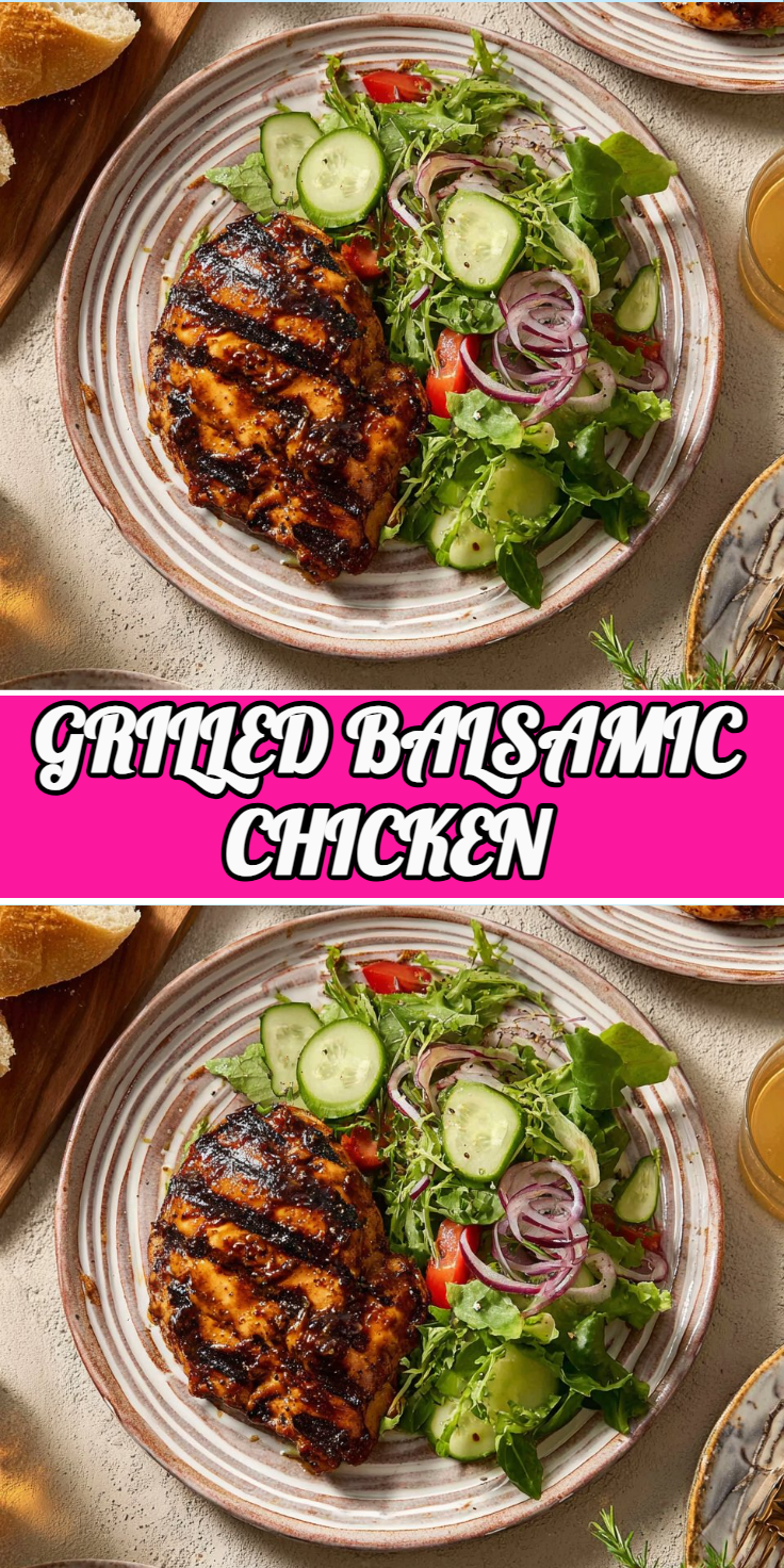GRILLED BALSAMIC CHICKEN