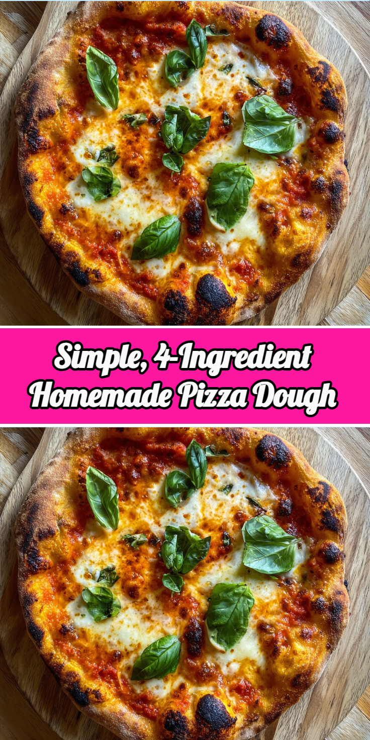 Simple, 4-Ingredient Homemade Pizza Dough