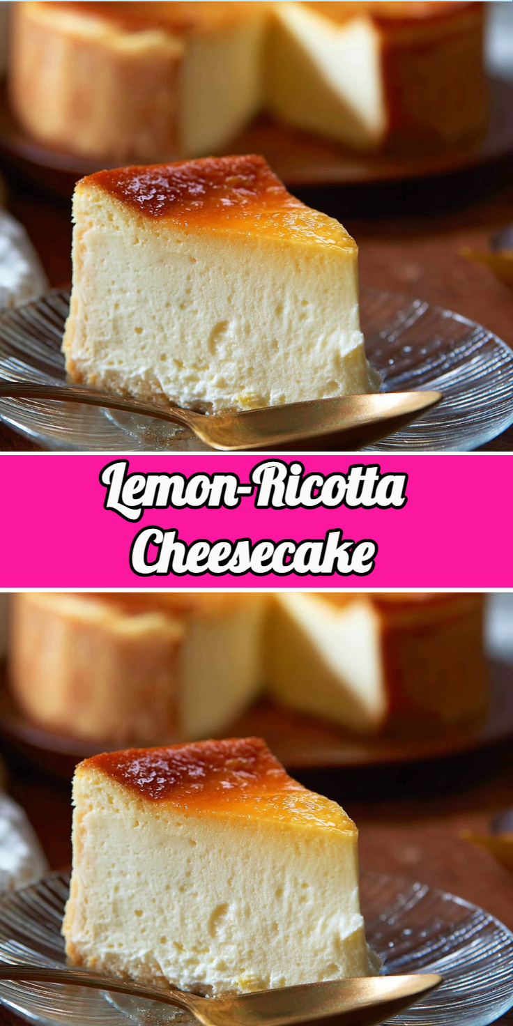 Lemon-Ricotta Cheesecake