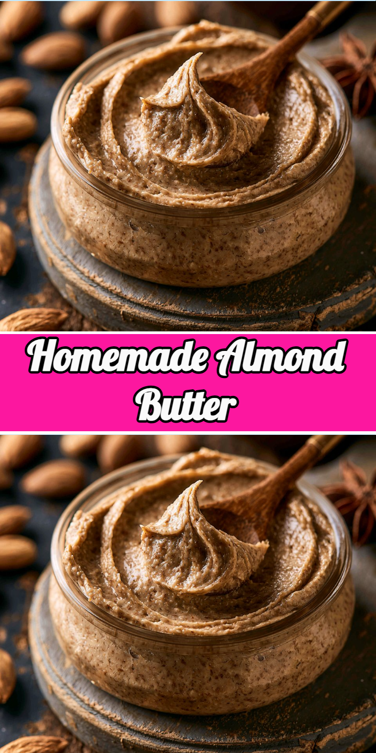 Homemade Almond Butter