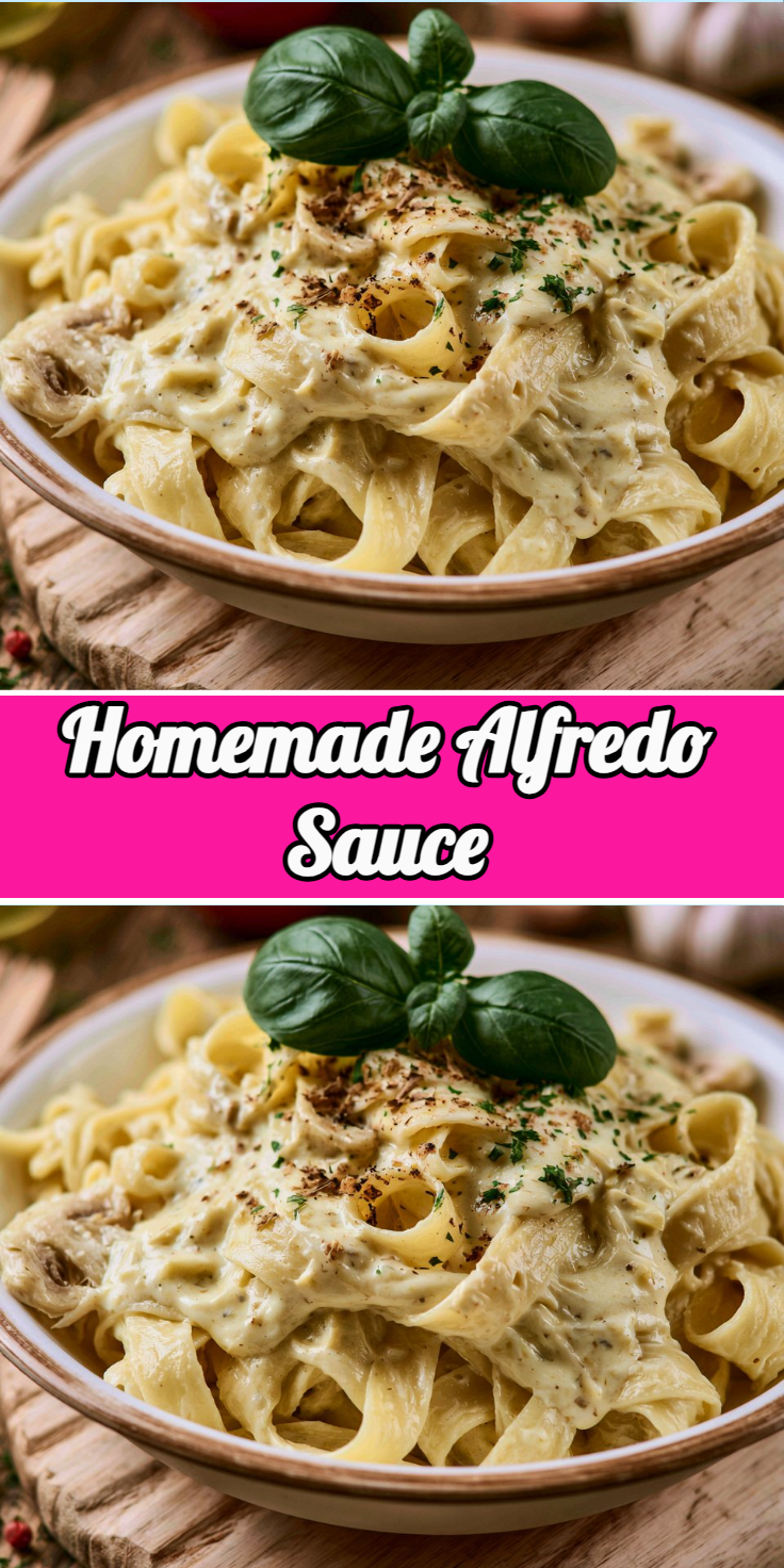 Homemade Alfredo Sauce