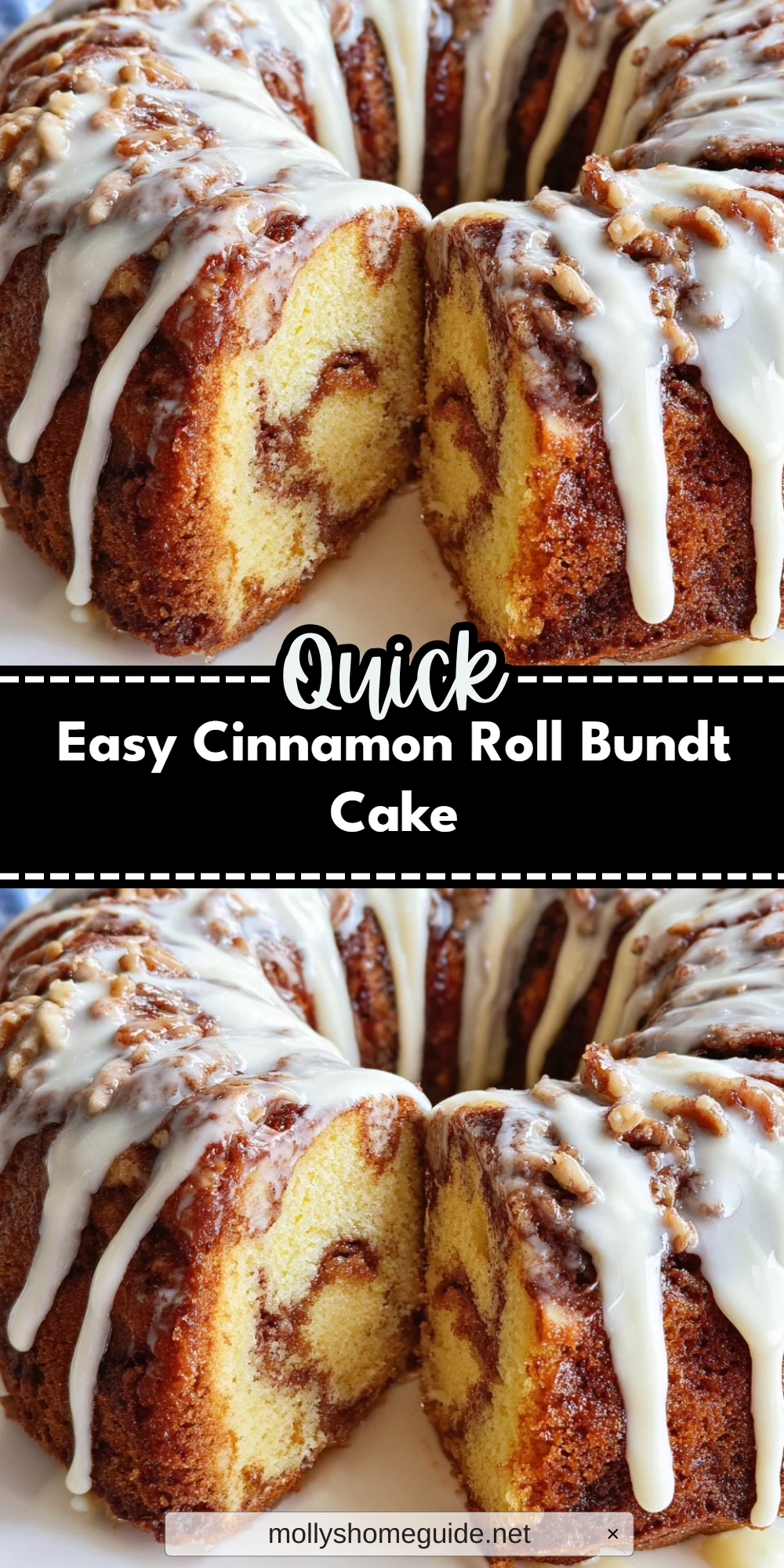 Easy Cinnamon Roll Bundt Cake