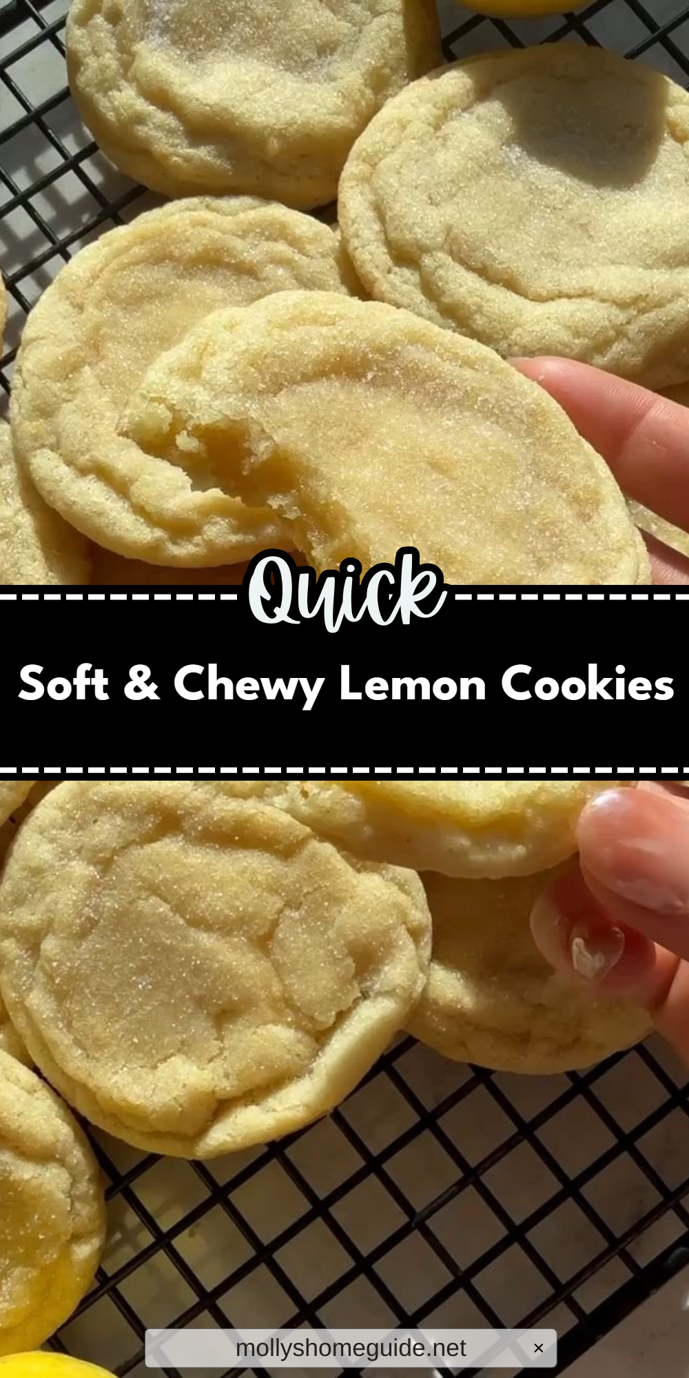 Soft & Chewy Lemon Cookies