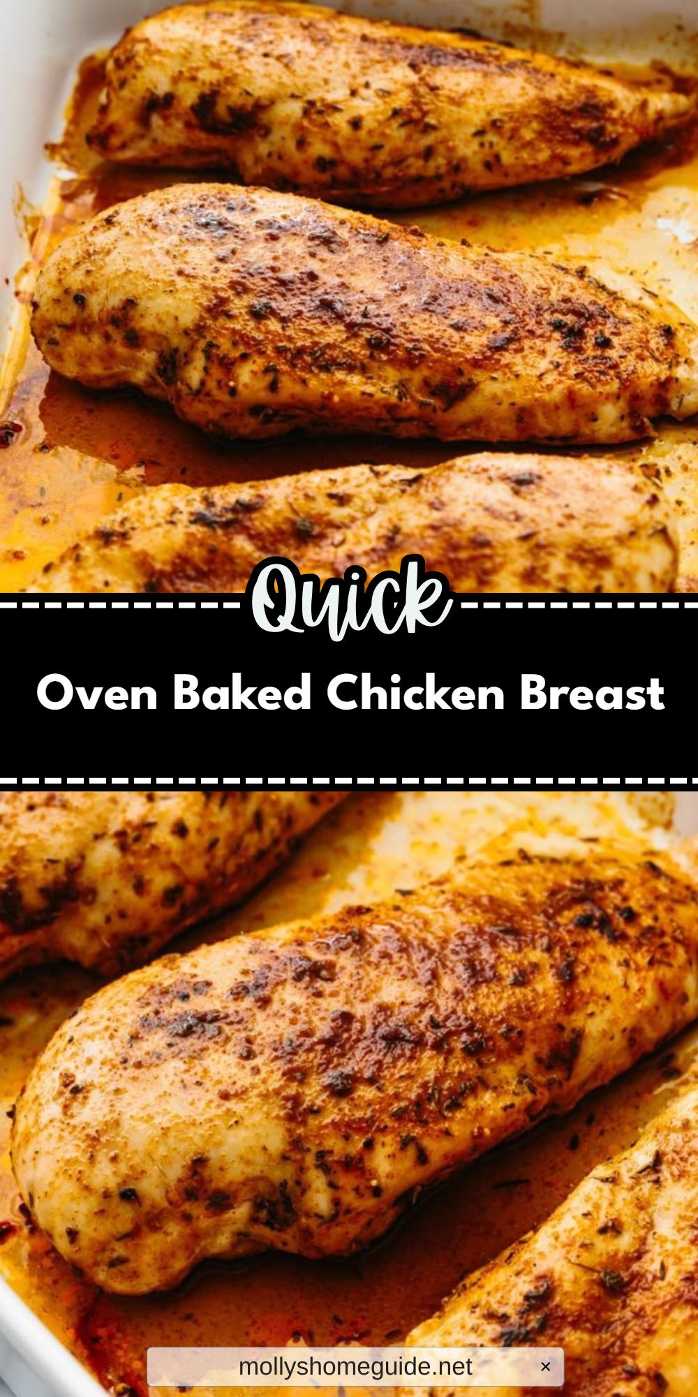 Oven Baked Chicken Breast