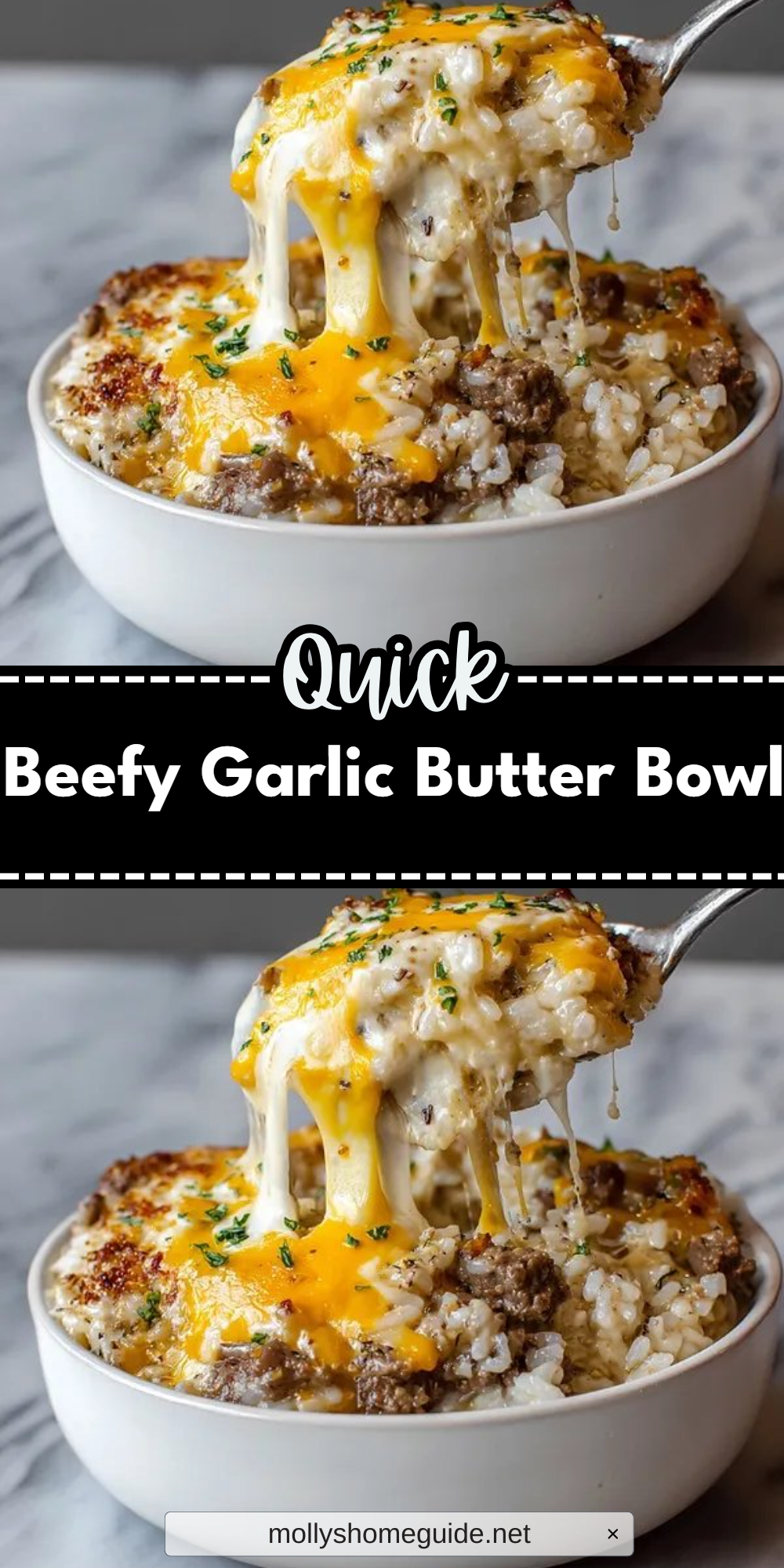 Beefy Garlic Butter Bowl