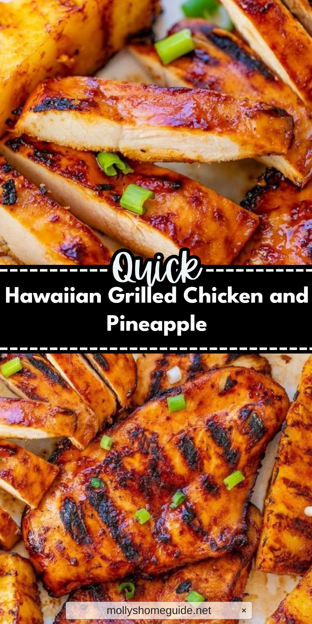Hawaiian Grilled Chicken and Pineapple
