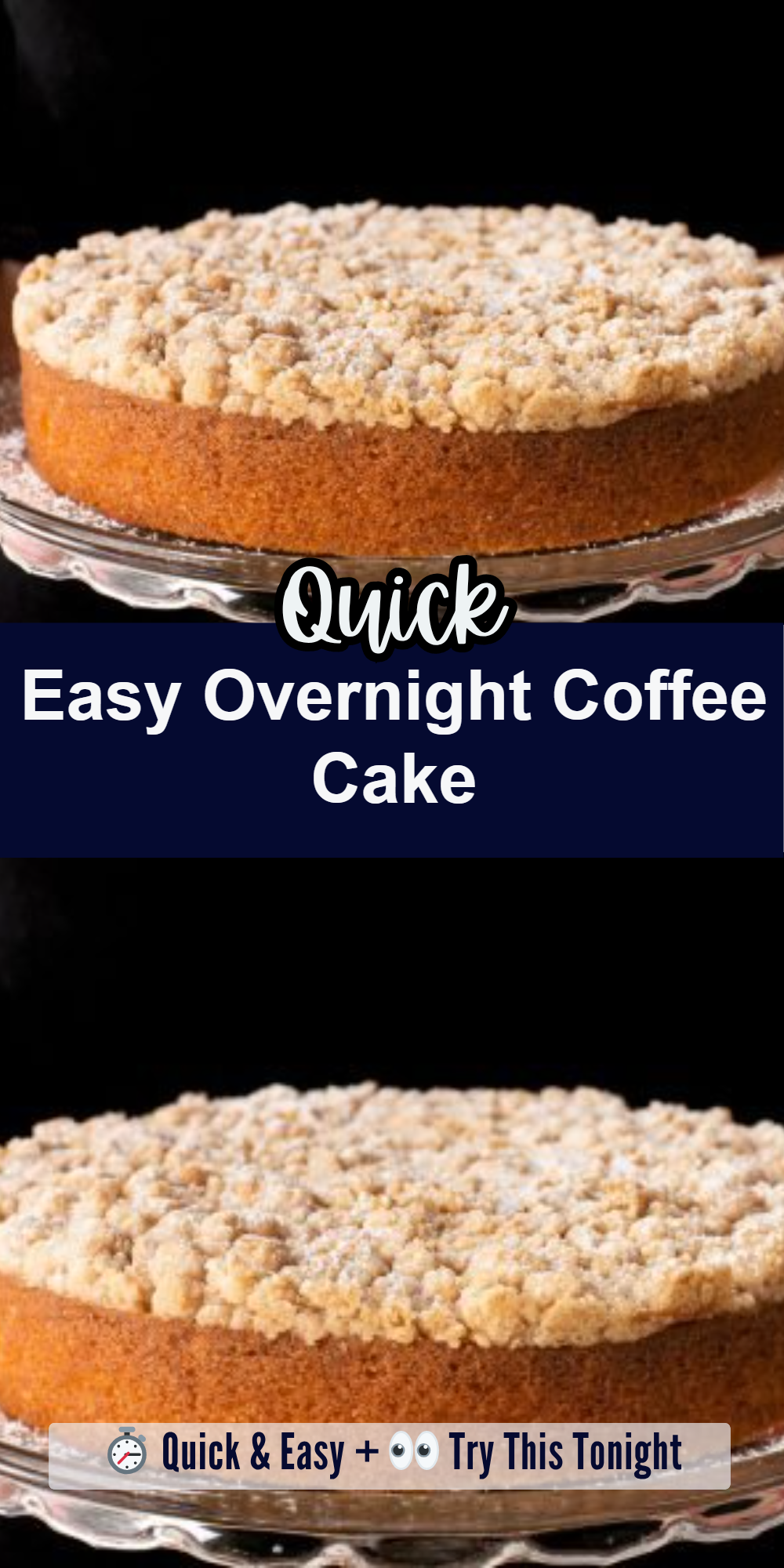 Easy Overnight Coffee Cake
