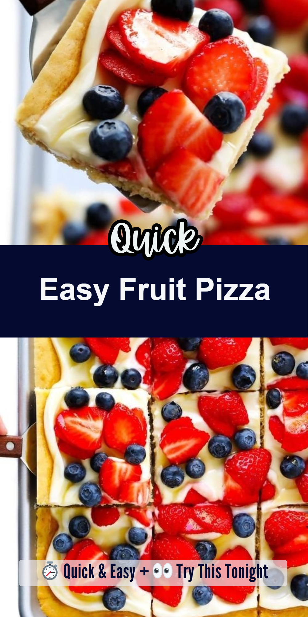 Easy Fruit Pizza