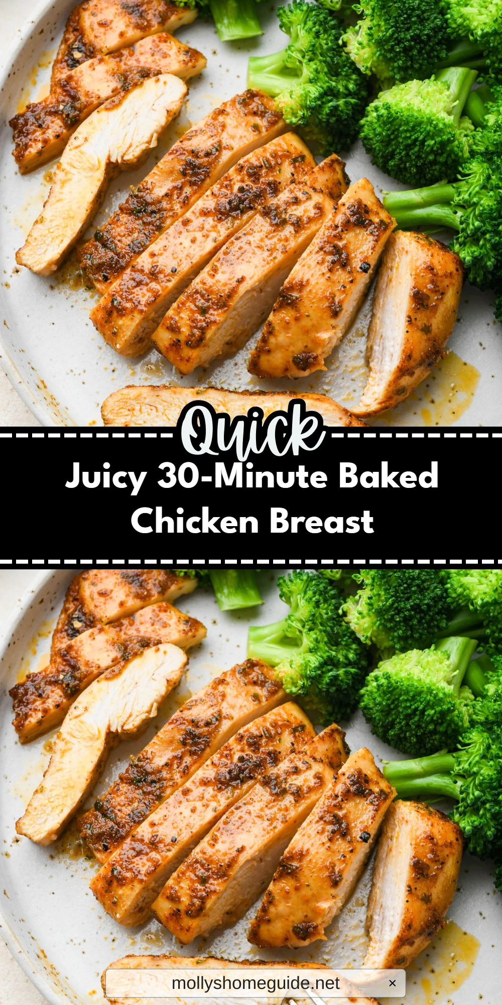 Juicy 30-Minute Baked Chicken Breast