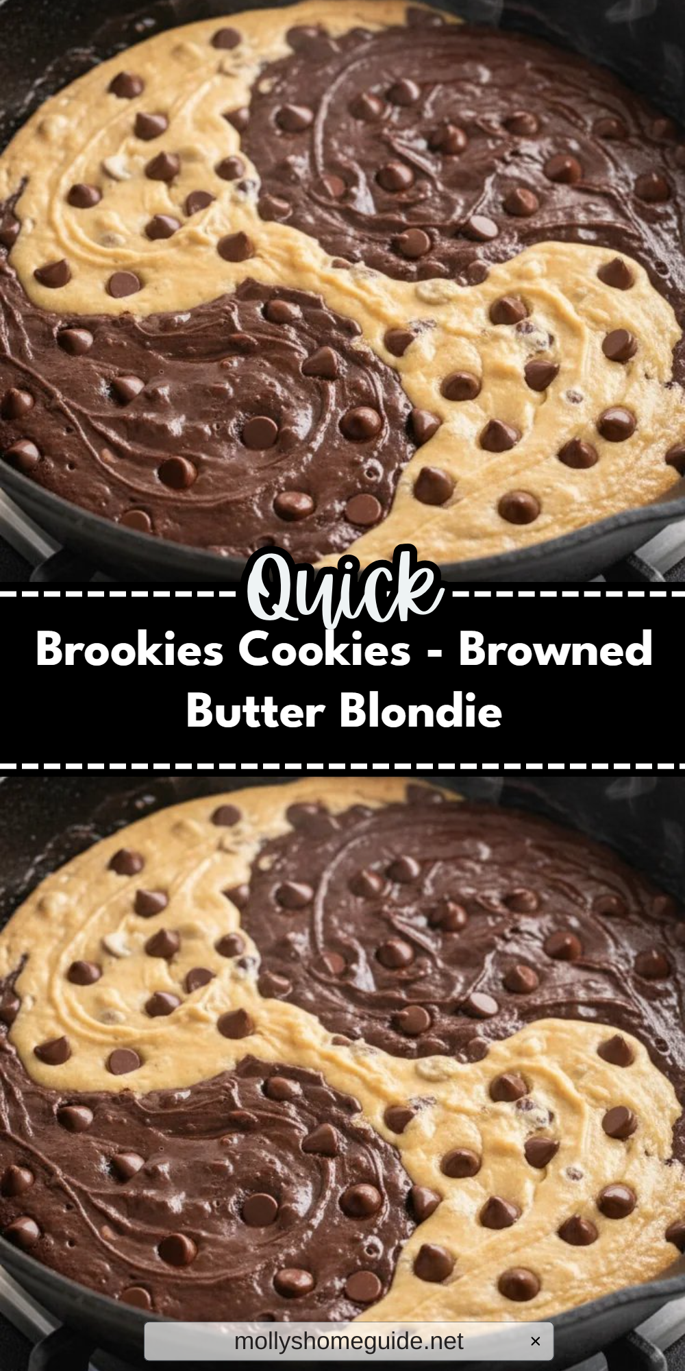 Brookies Cookies - Browned Butter Blondie