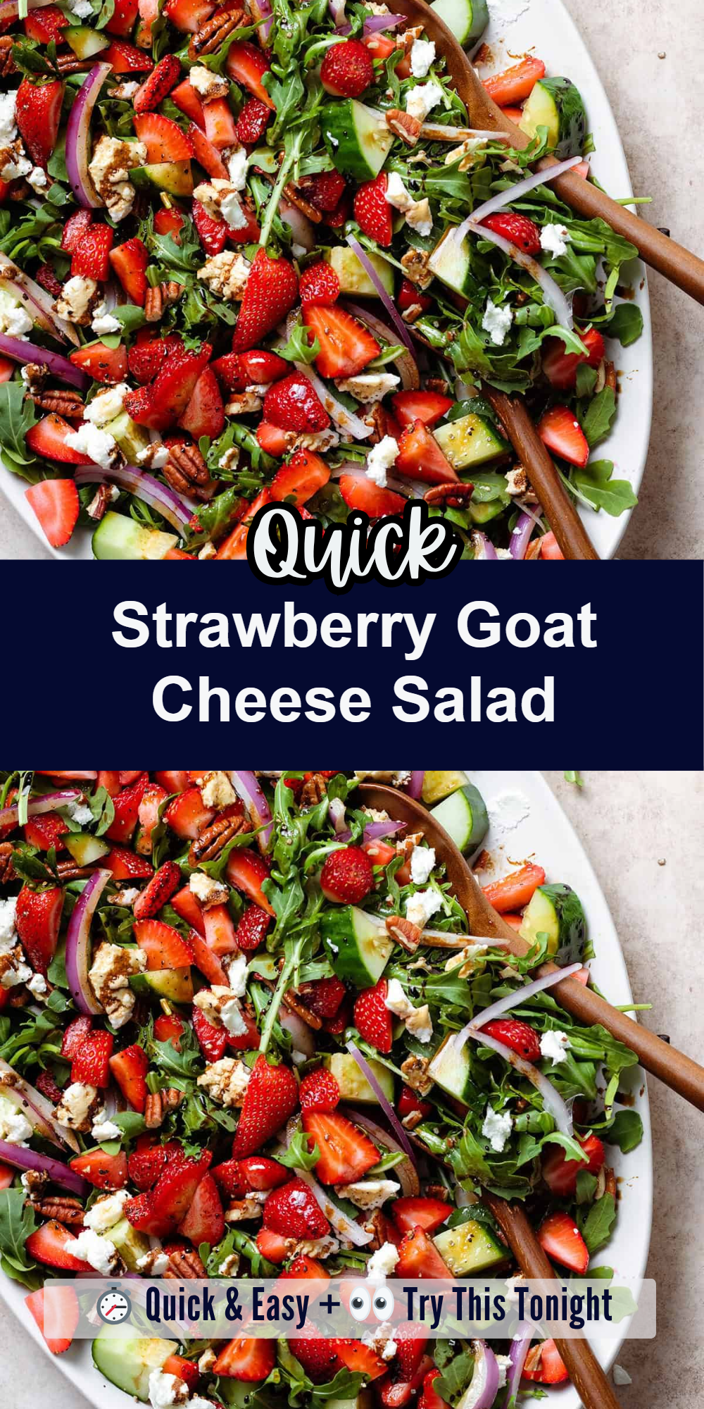 Strawberry Goat Cheese Salad