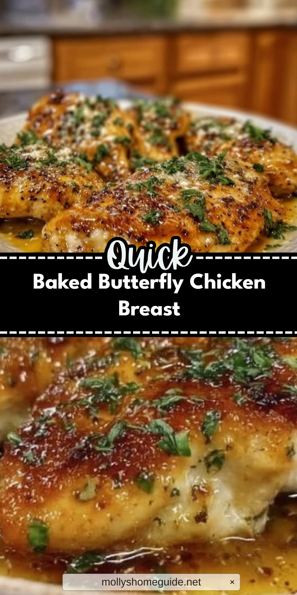 Baked Butterfly Chicken Breast