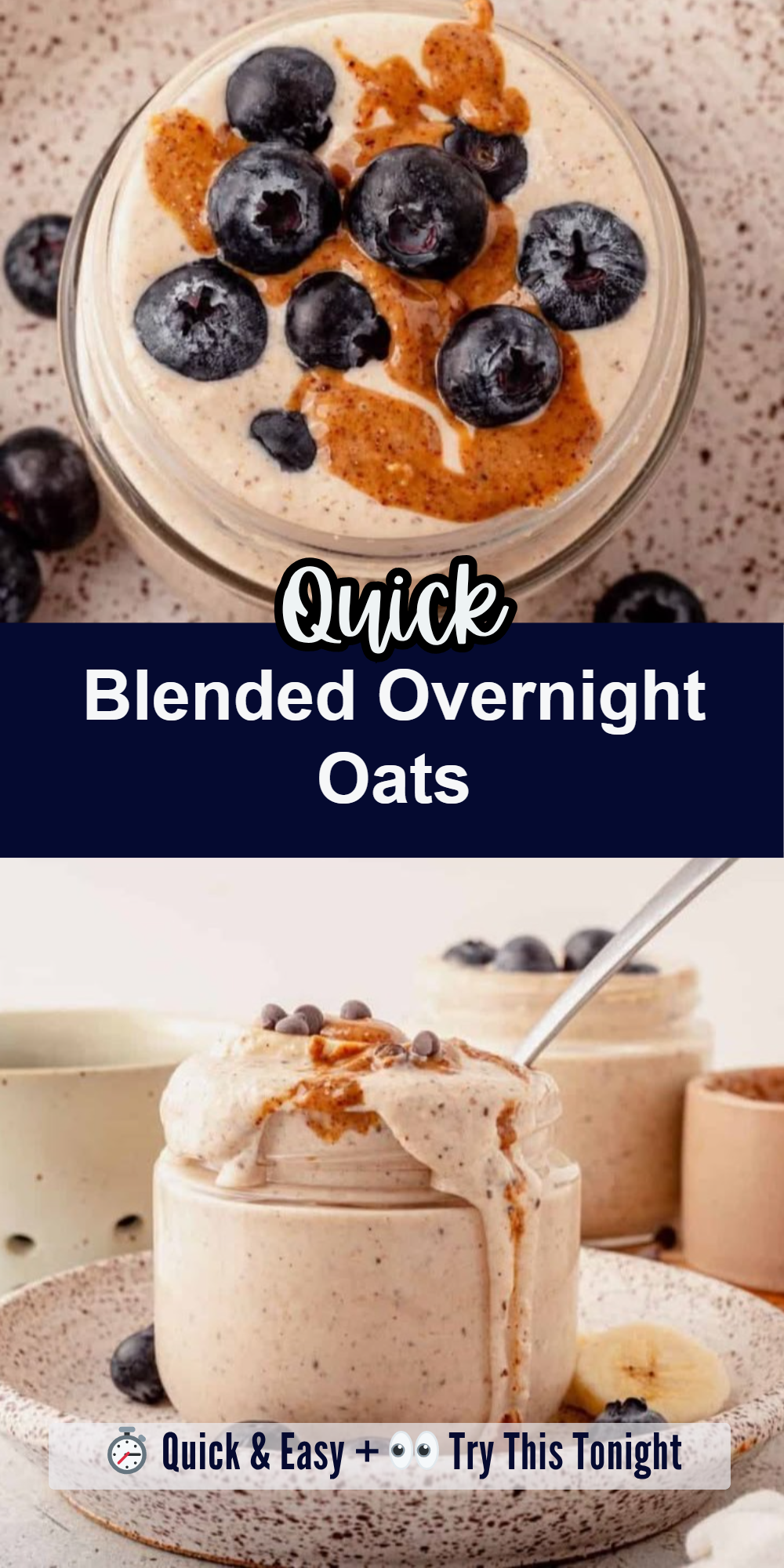 Blended Overnight Oats