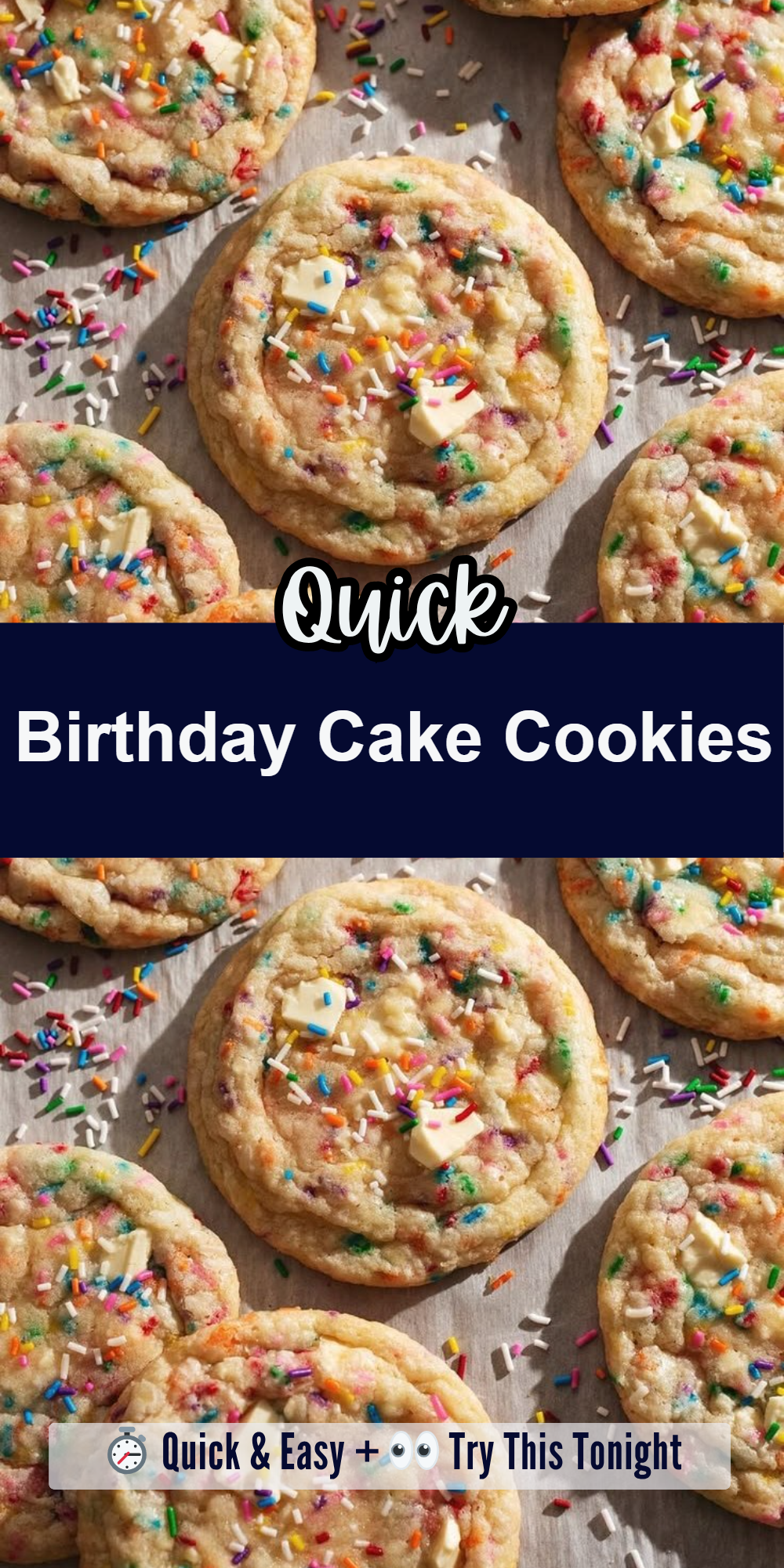 Birthday Cake Cookies