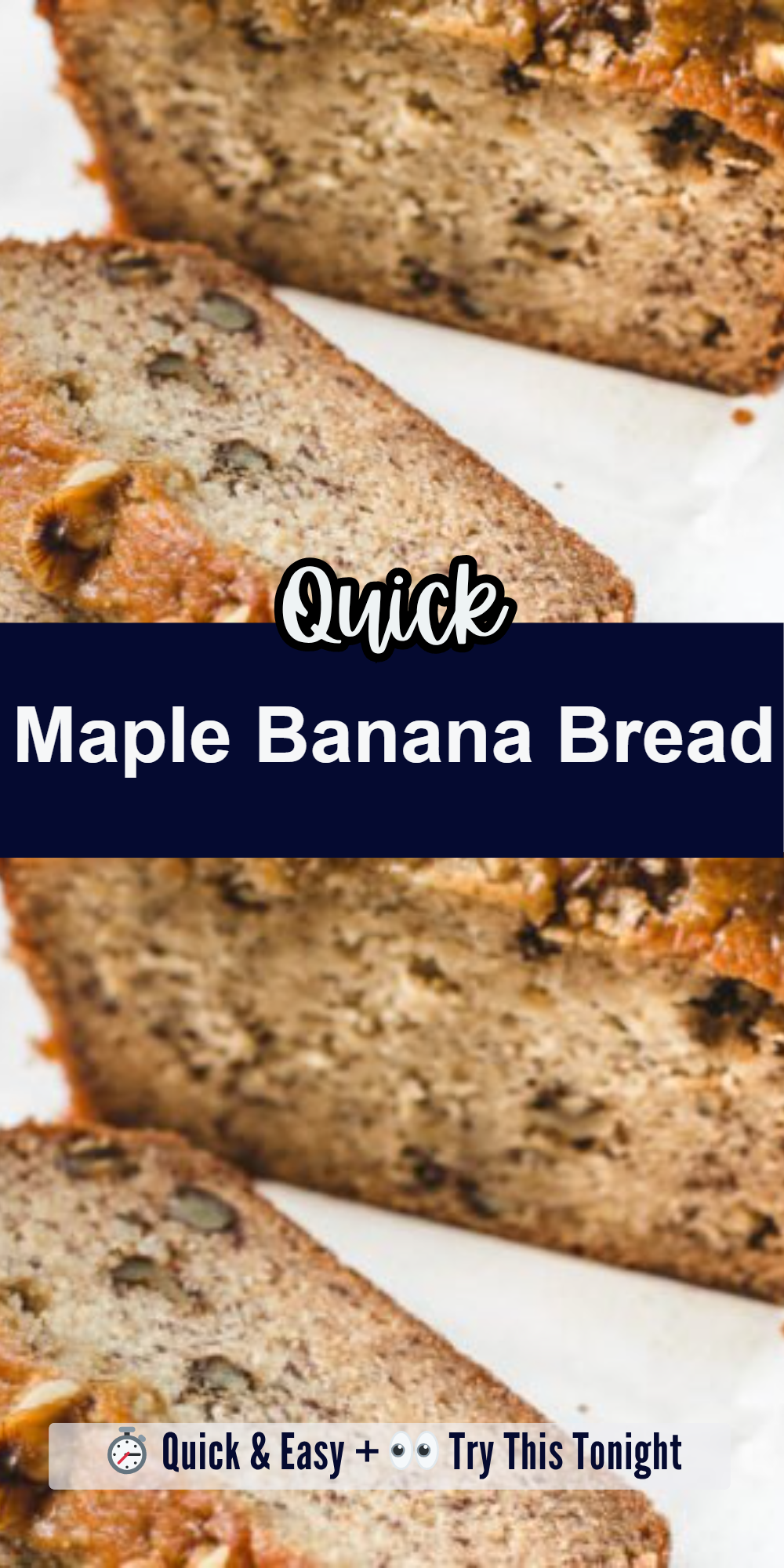 Maple Banana Bread