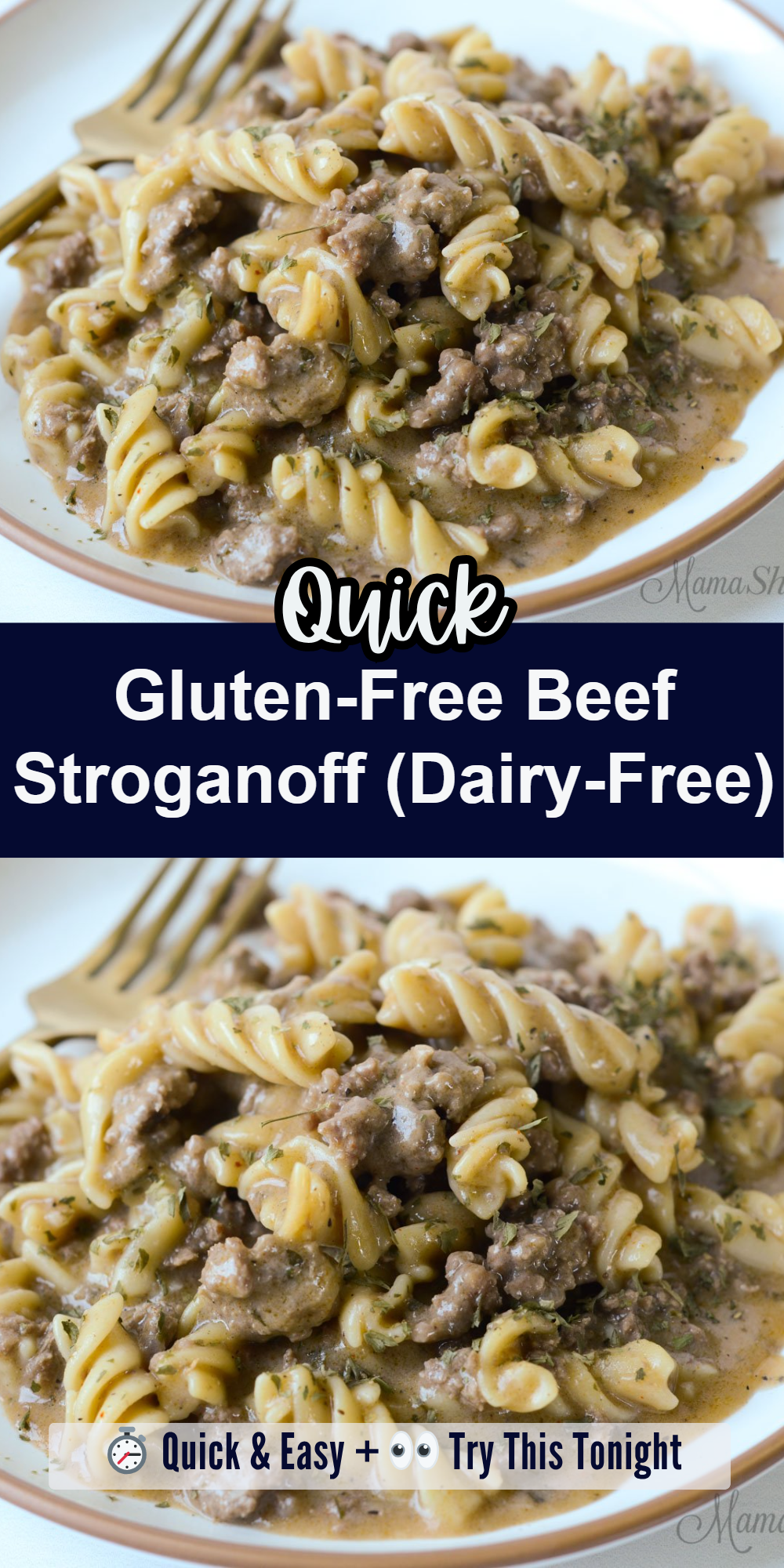 Gluten-Free Beef Stroganoff (Dairy-Free)